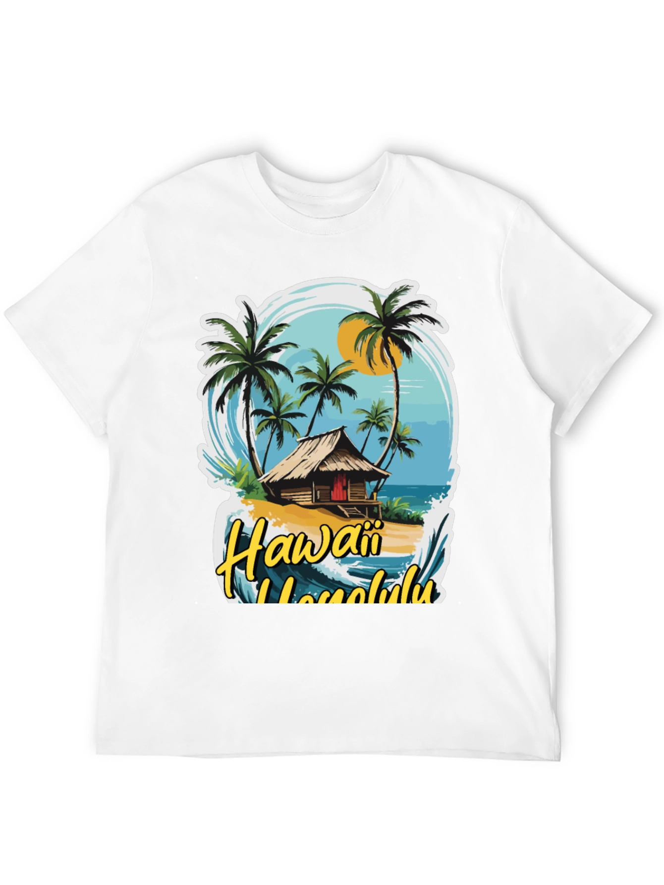 Hawaii Honolulu Graphic T-Shirt