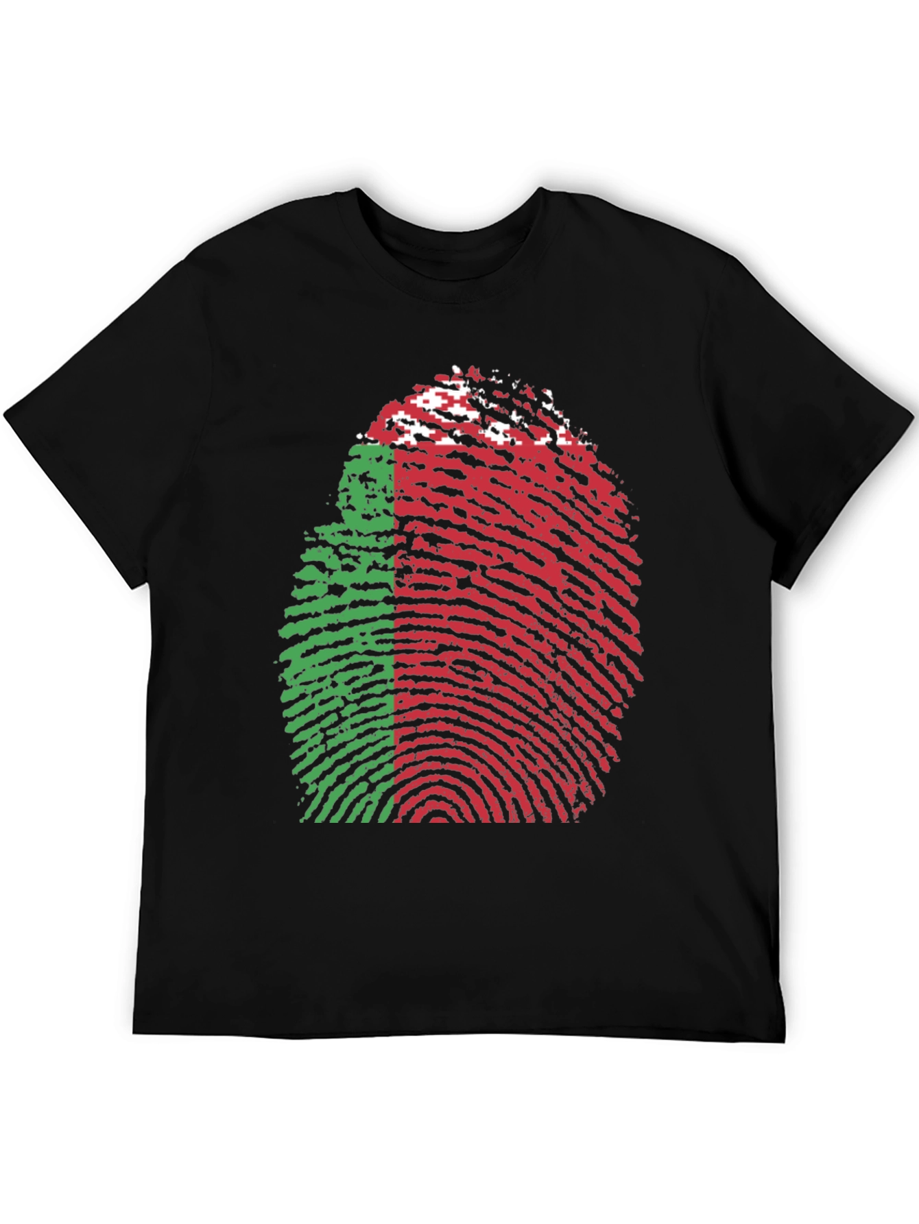 Belarus Flag Fingerprint T-Shirt