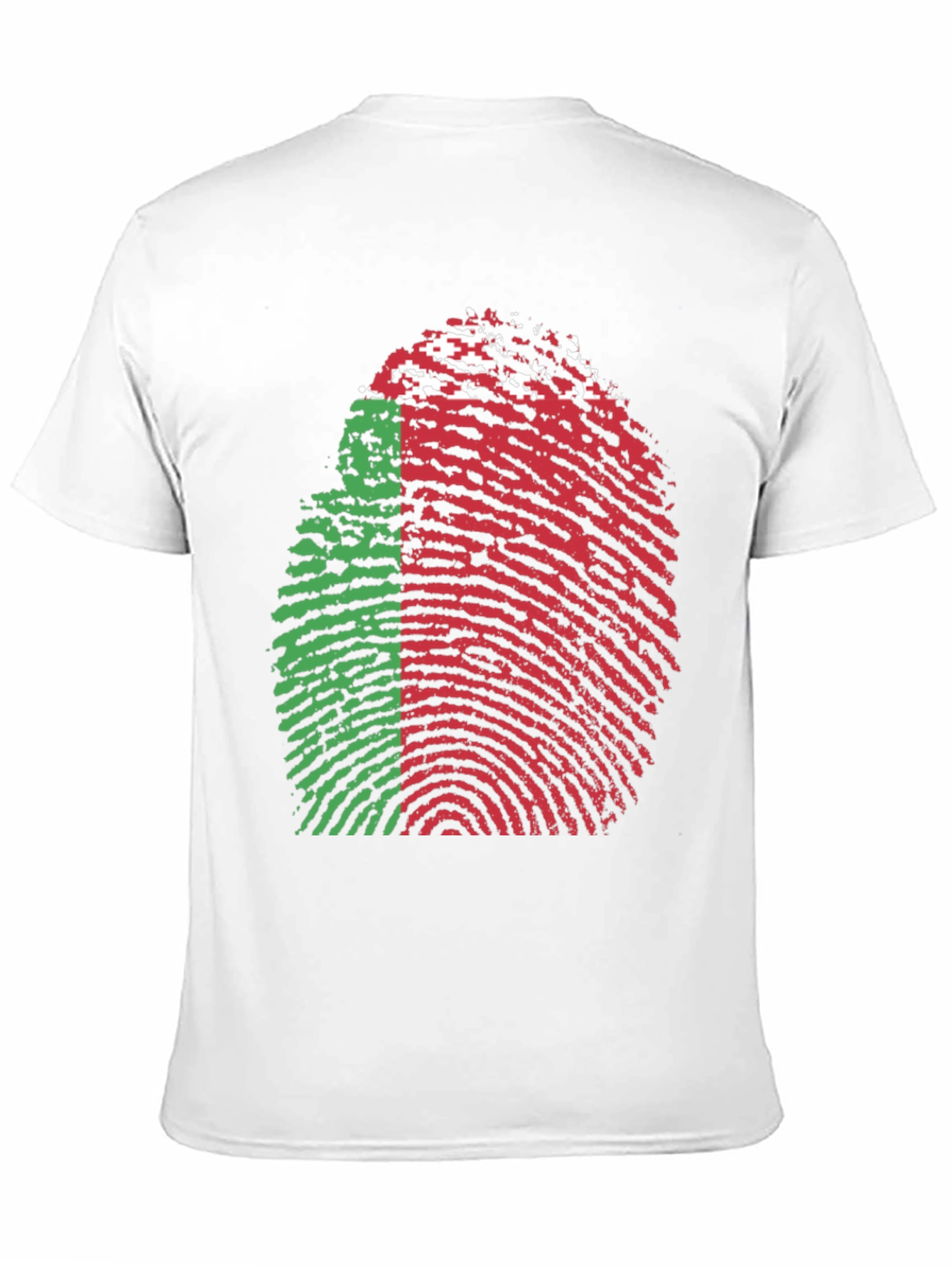 Belarus Flag Fingerprint T-Shirt