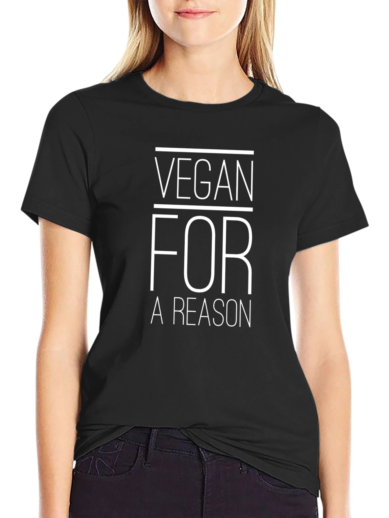 Vegan for a Reason Graphic T-Shirt