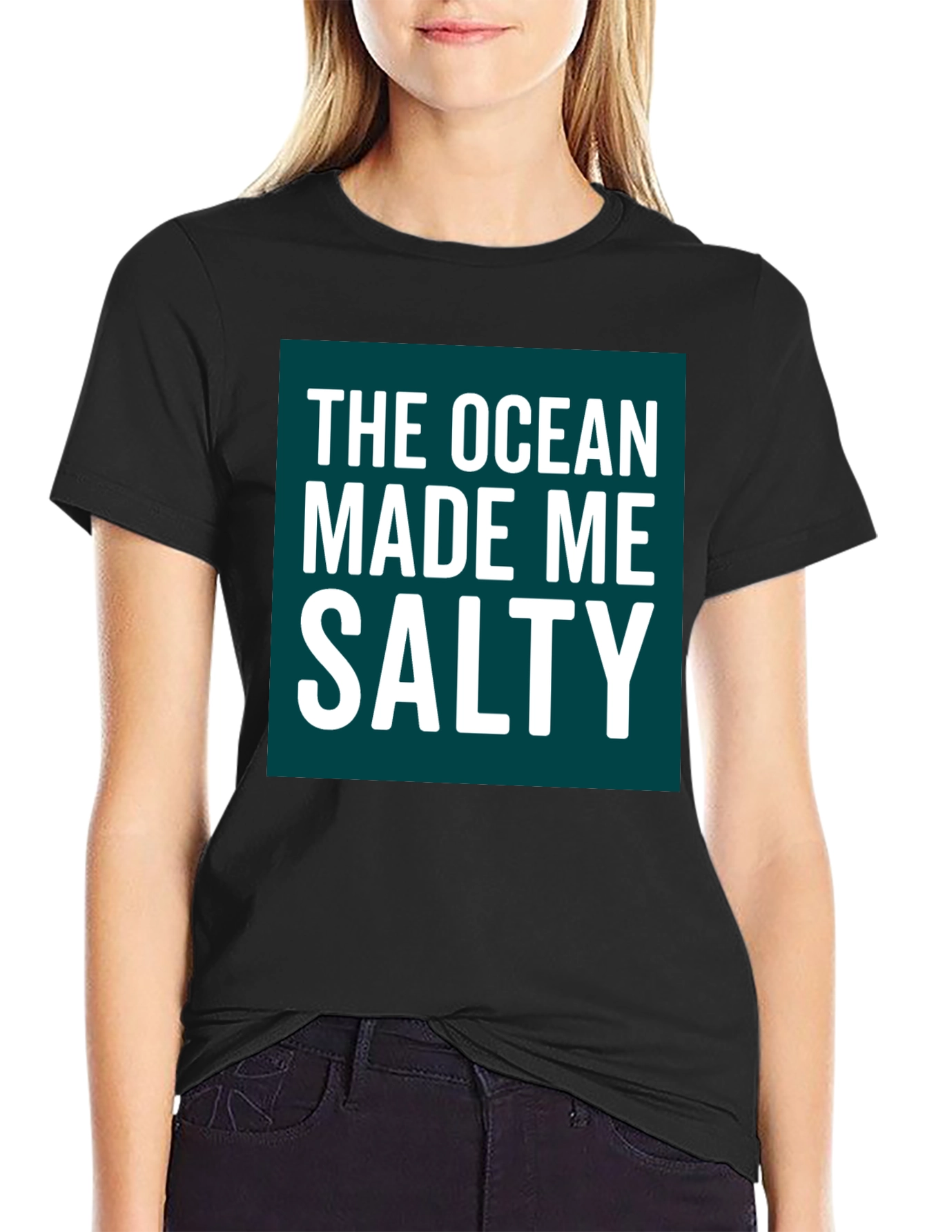 Ocean Made Me Salty Graphic Tee