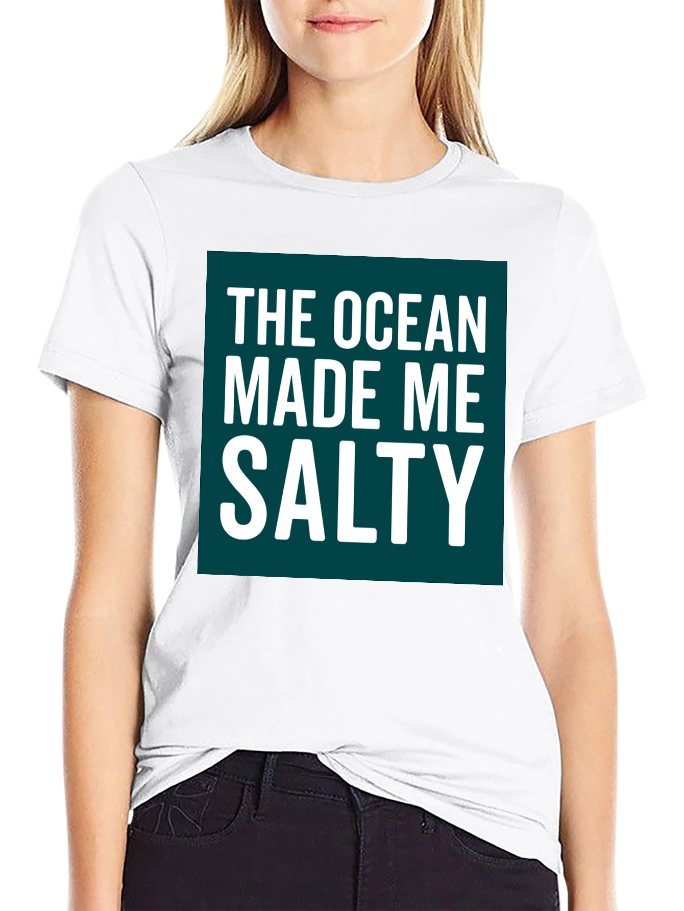 Ocean Made Me Salty Graphic Tee