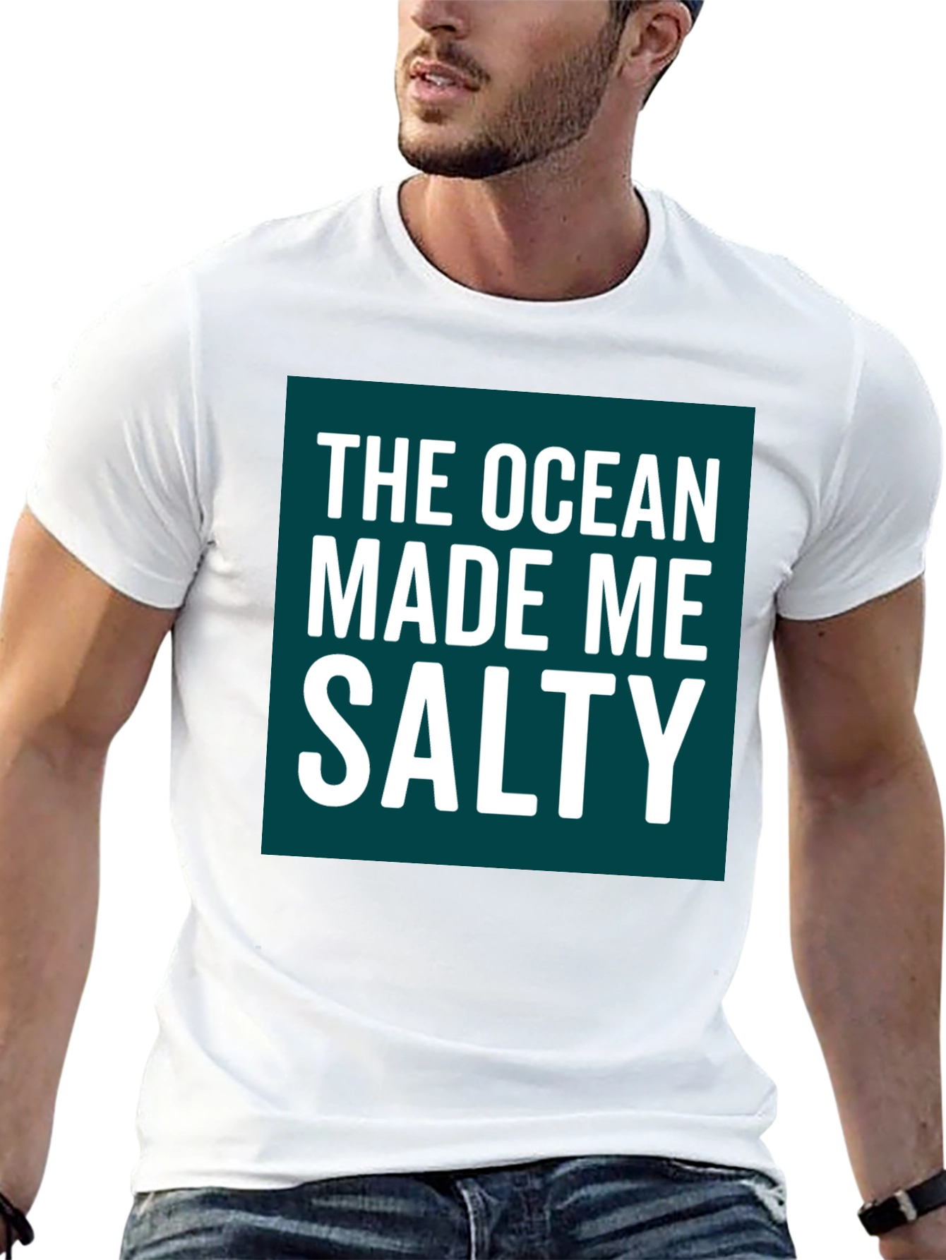 Ocean Made Me Salty Graphic Tee