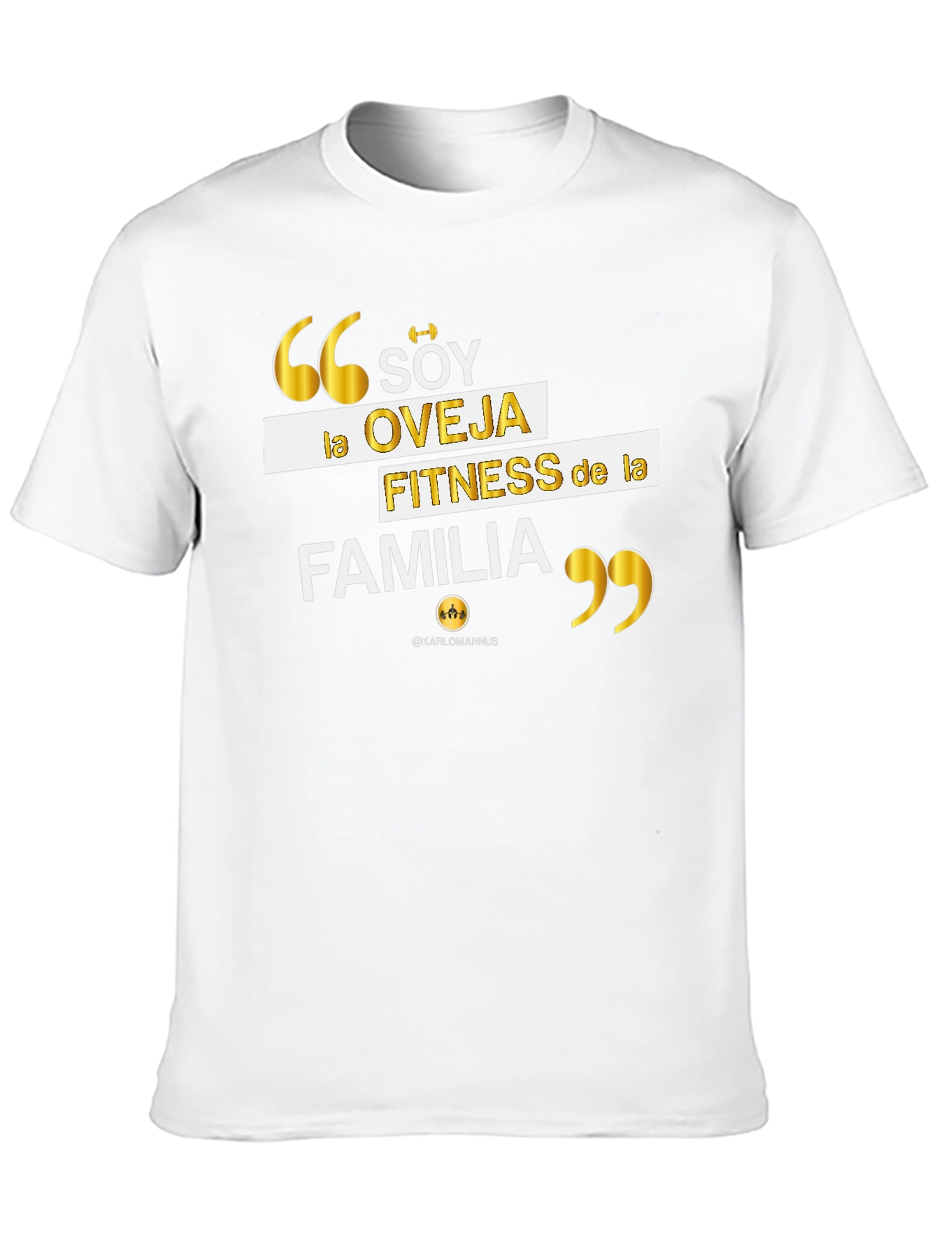 Fitness Family T-Shirt - Black Gym Motivation