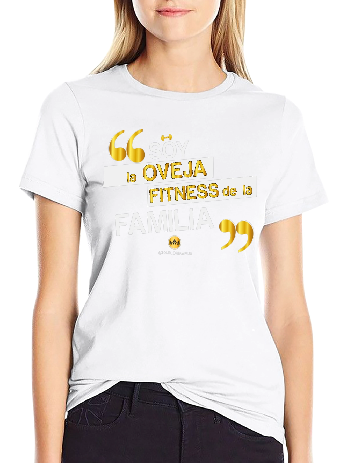 Fitness Family T-Shirt - Black Gym Motivation