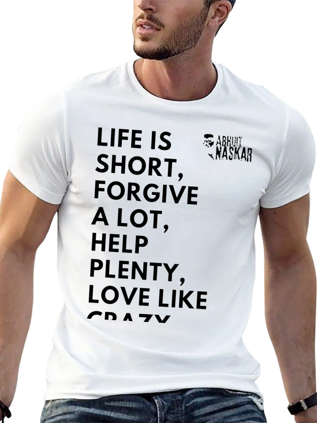 Life Philosophy T-Shirt - Black