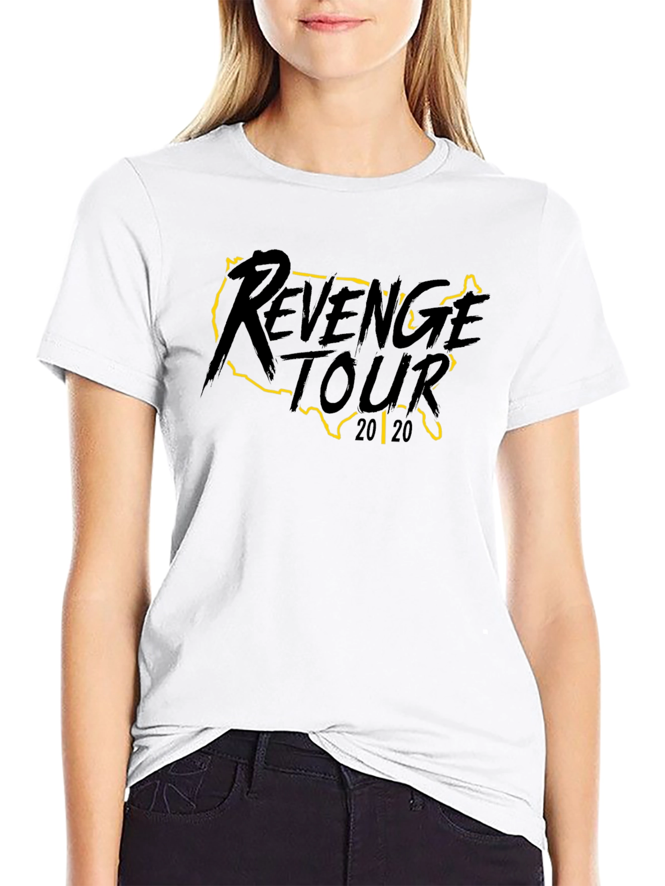 Revenge Tour 2020 Black Graphic Tee