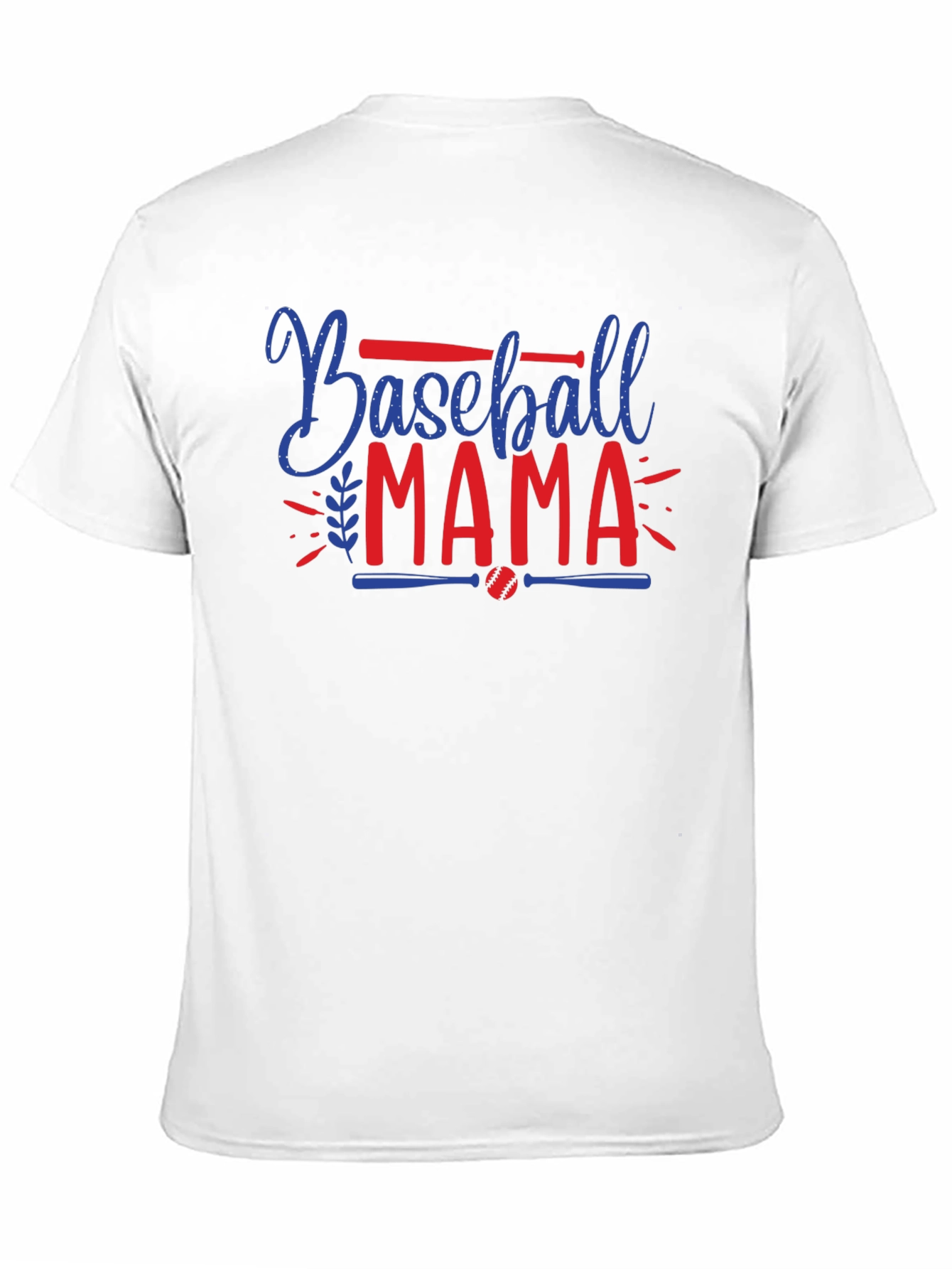 Baseball Mama Graphic Tee - Sporty Mom Shirt