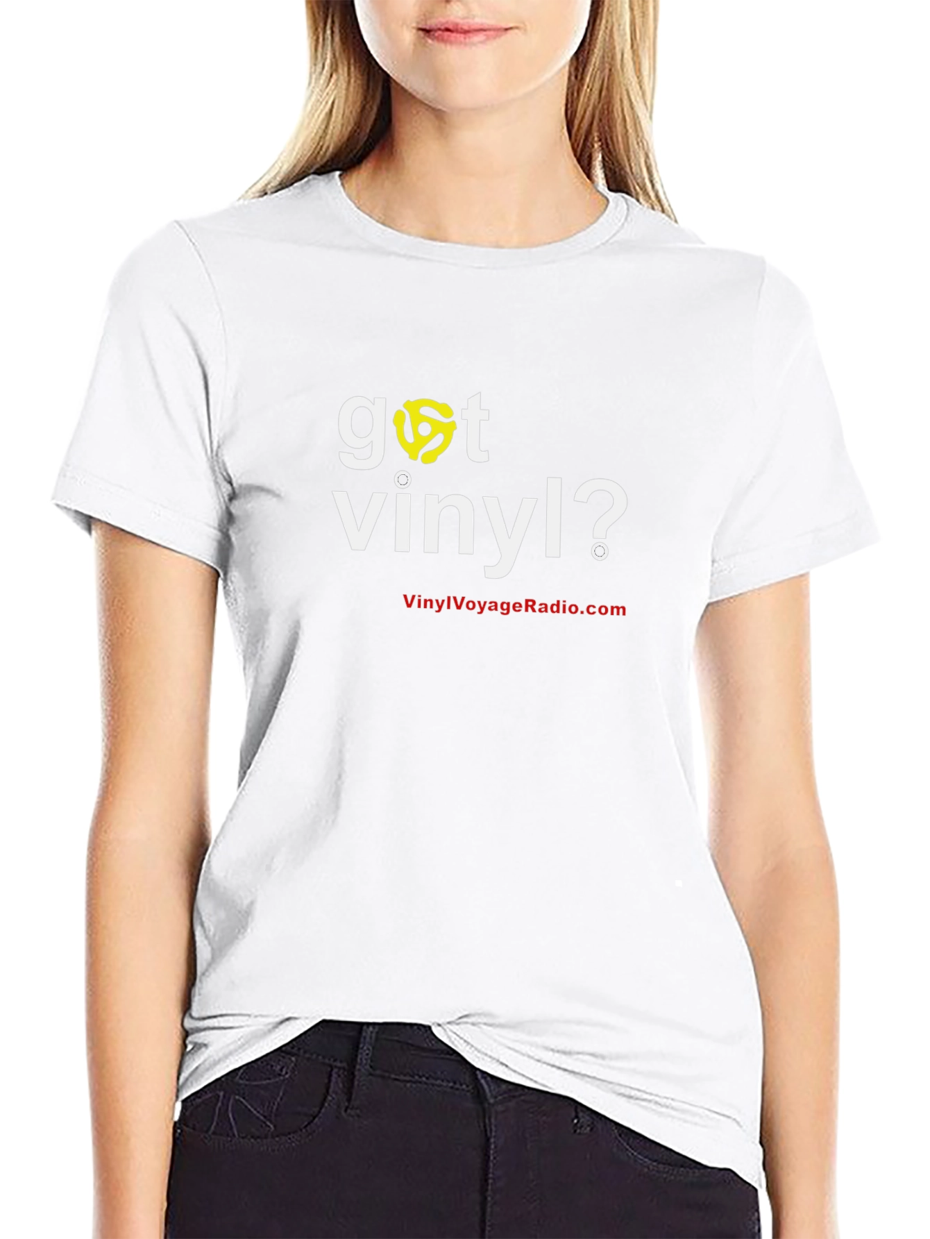 Got Vinyl? Black Graphic Tee