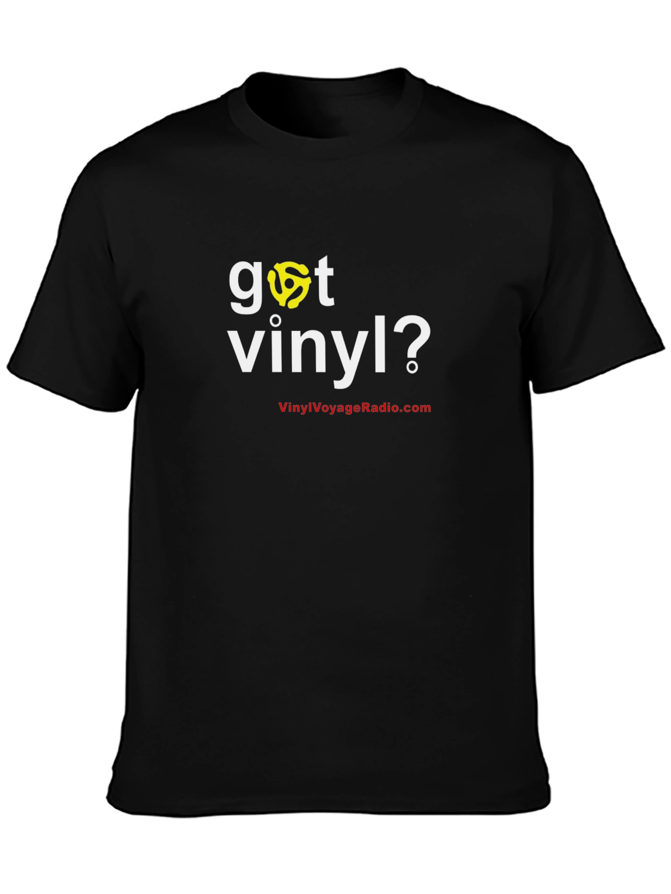 Got Vinyl? Black Graphic Tee