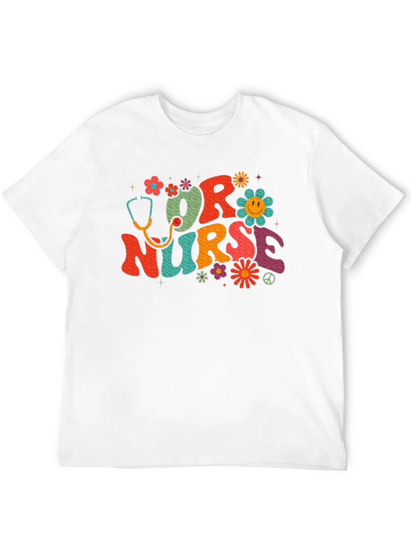 OR Nurse Retro Style Graphic T-Shirt