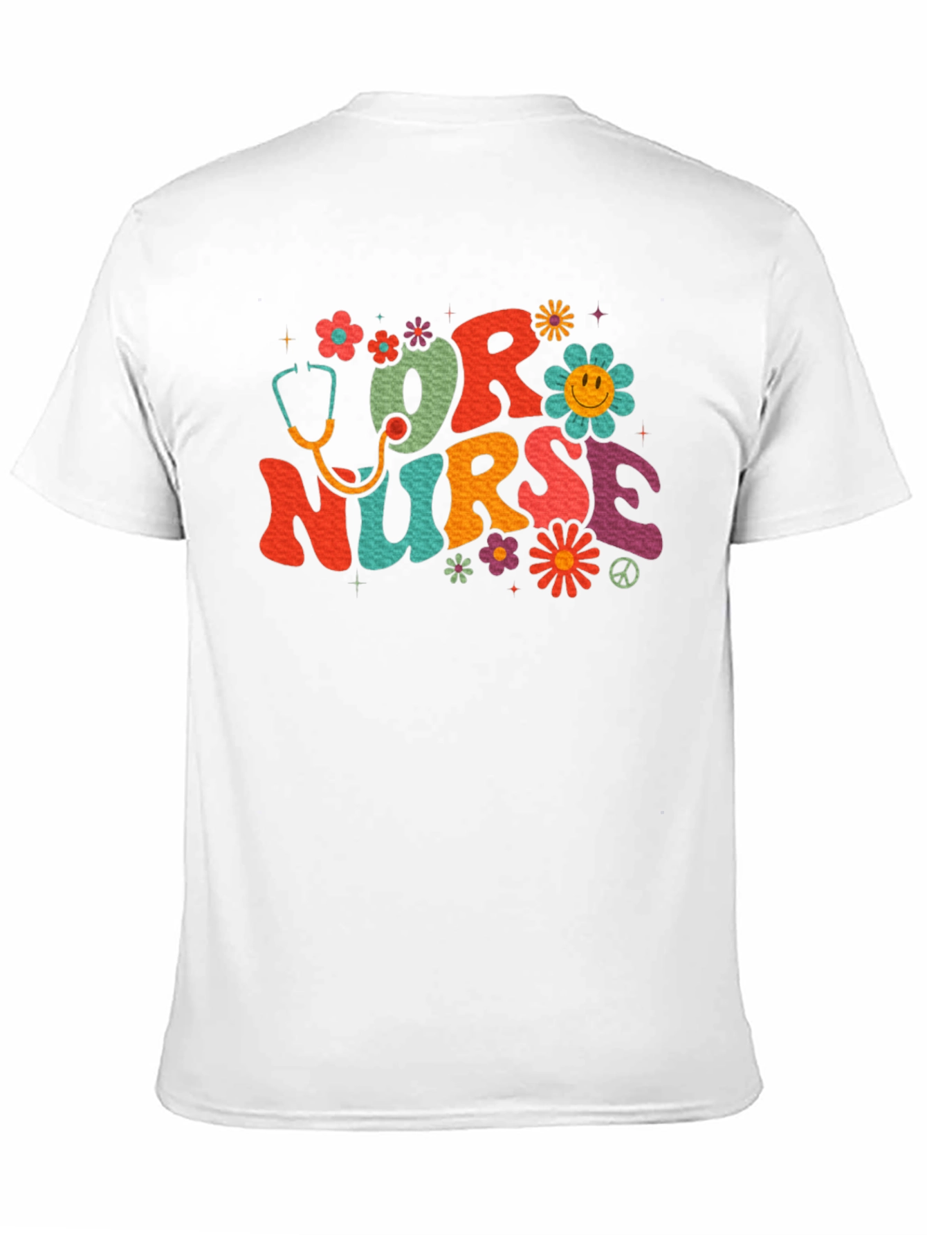 OR Nurse Retro Style Graphic T-Shirt