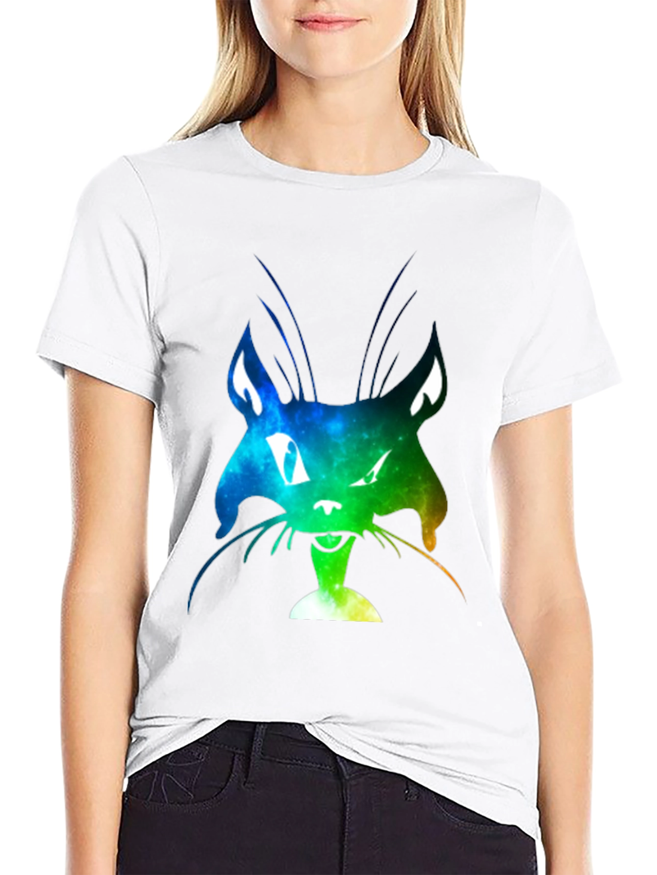 Galaxy Cat Graphic Tee - Unisex