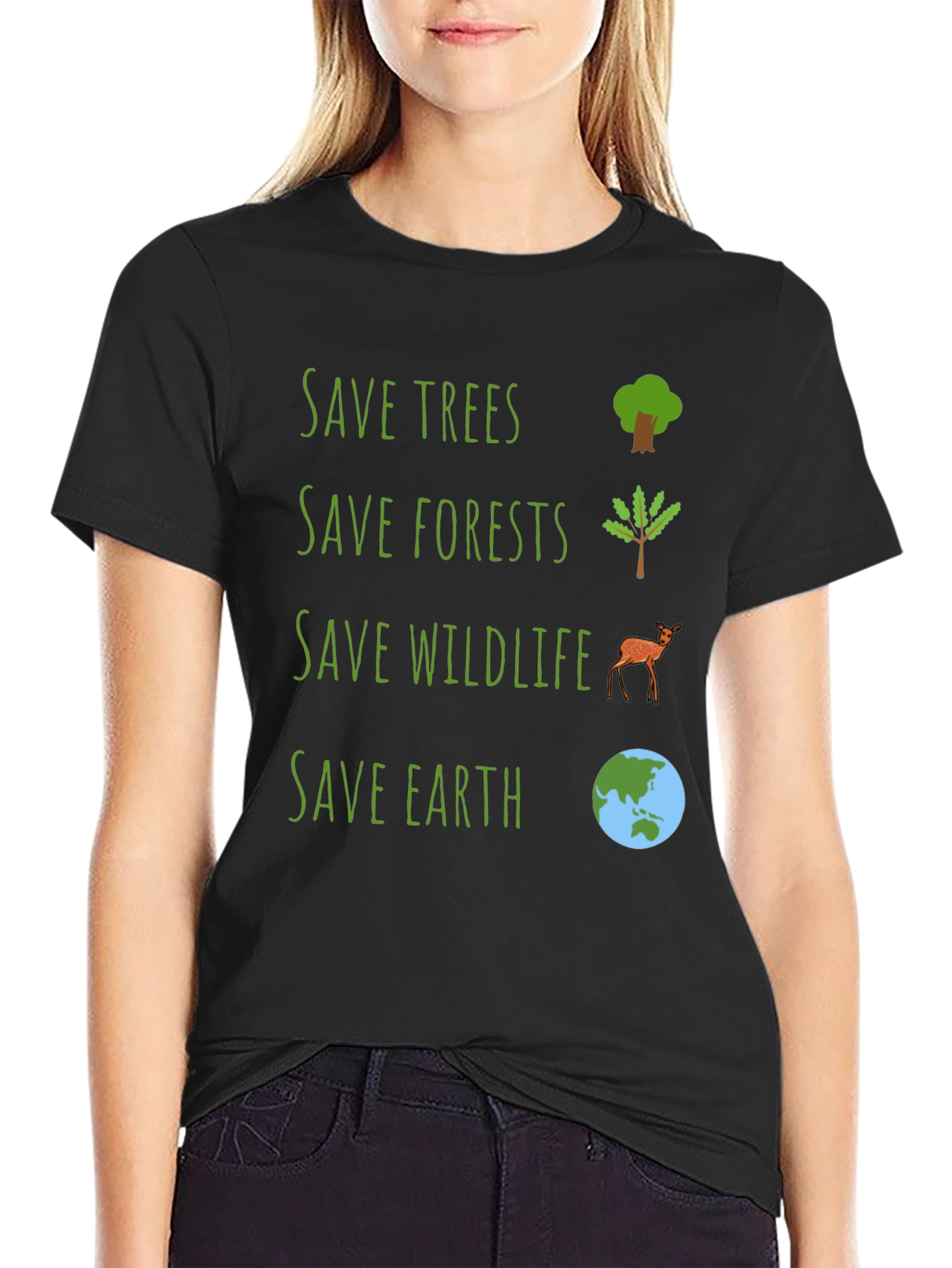 Save the Planet Graphic T-Shirt