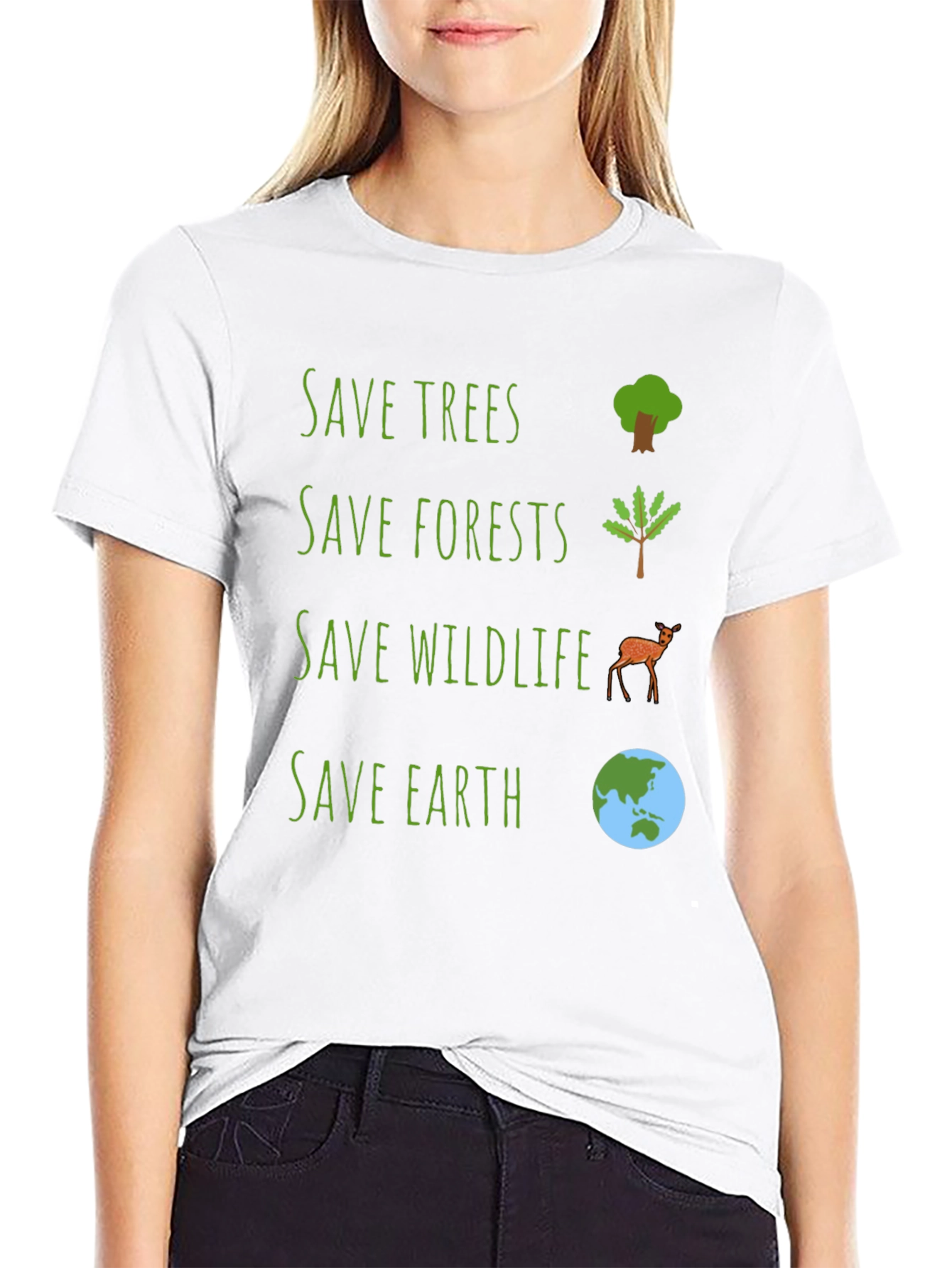 Save the Planet Graphic T-Shirt