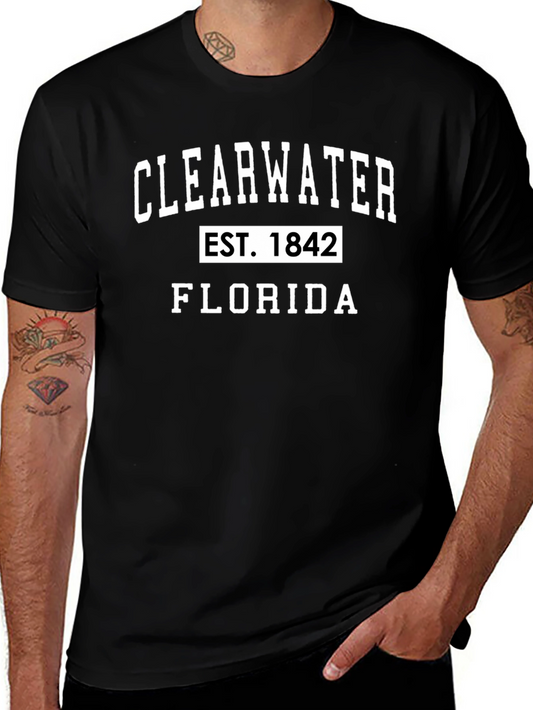 Clearwater Florida Est. 1842 Graphic T-Shirt