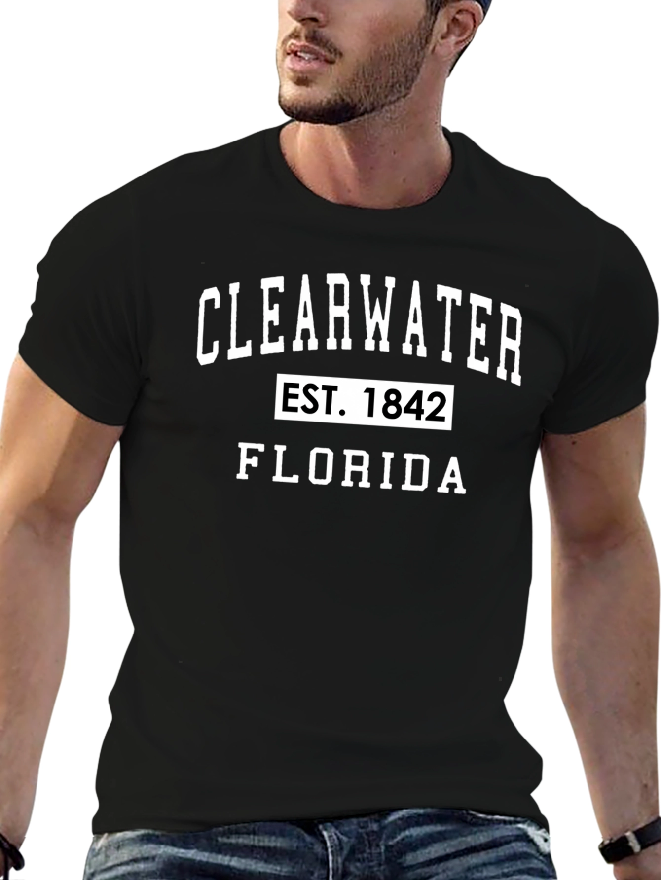 Clearwater Florida Est. 1842 Graphic T-Shirt