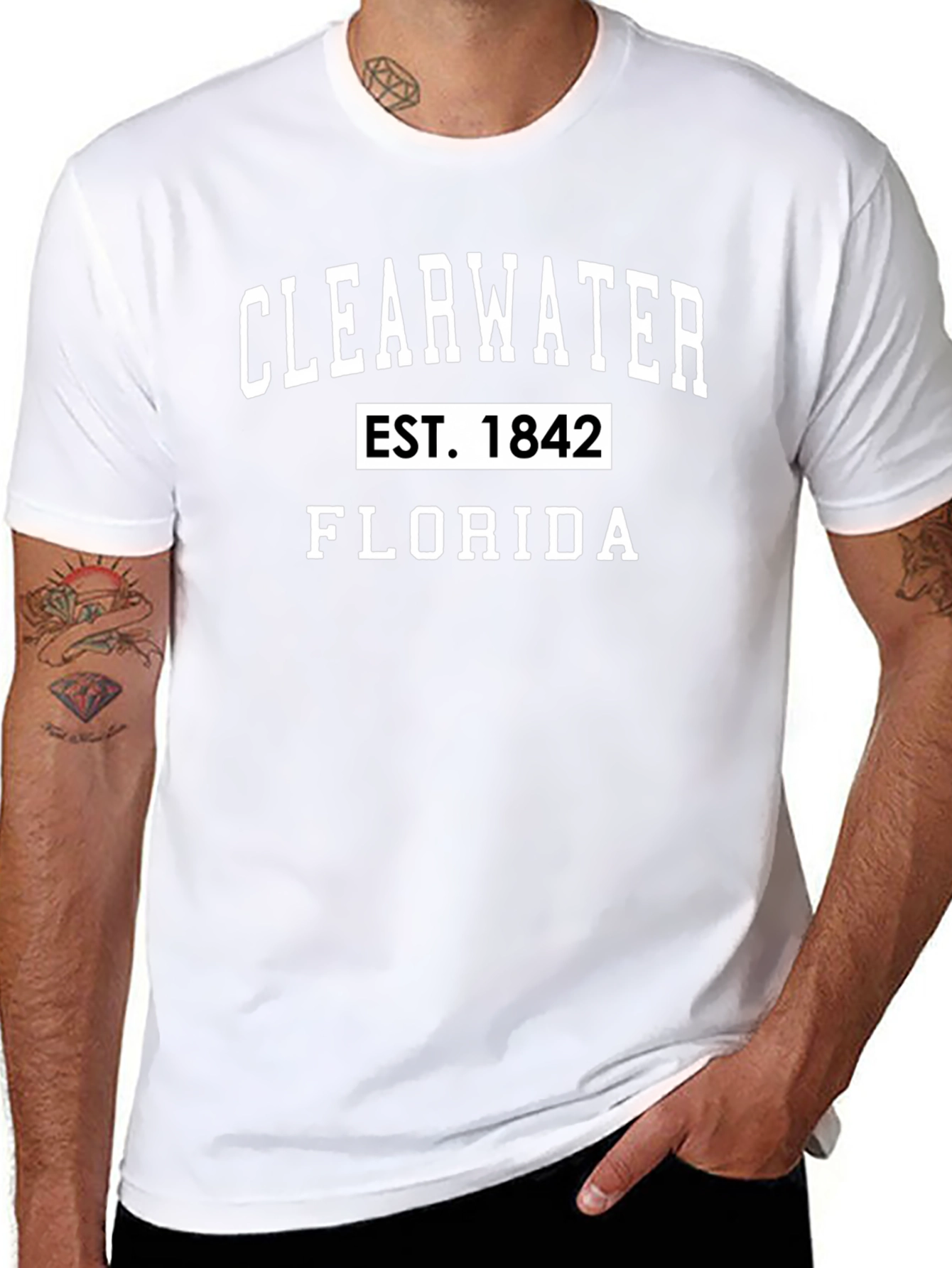 Clearwater Florida Est. 1842 Graphic T-Shirt