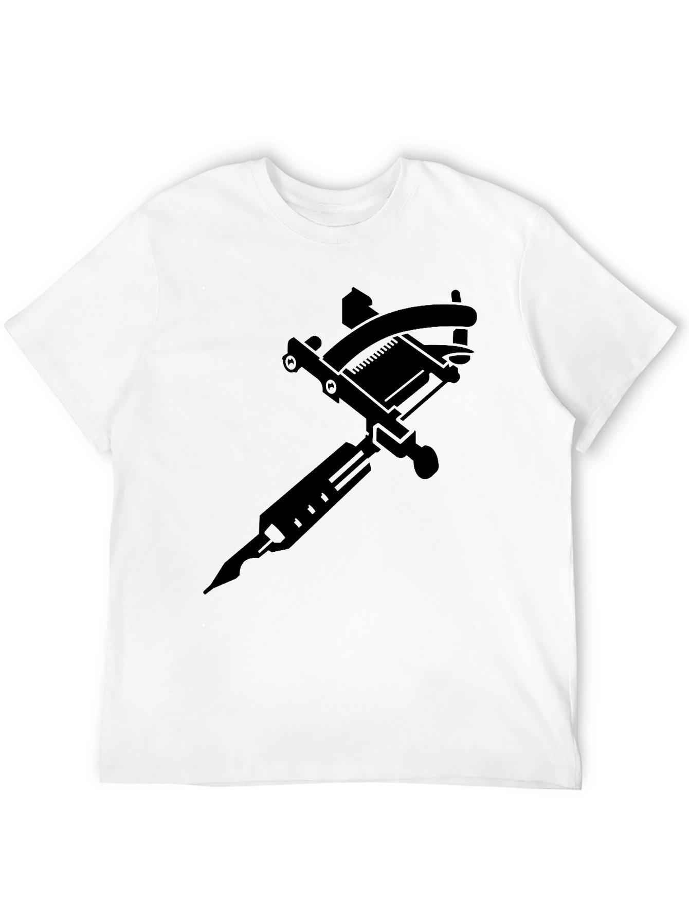 Tattoo Machine Graphic Tee - Black