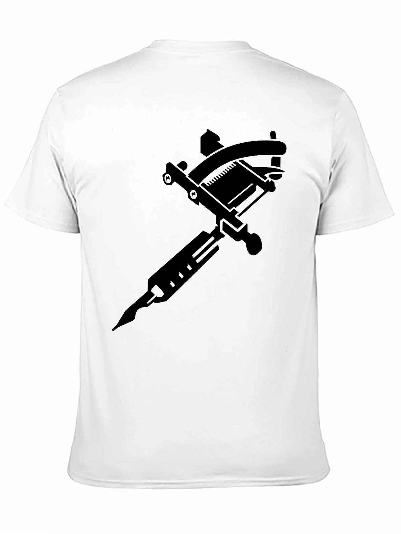 Tattoo Machine Graphic Tee - Black