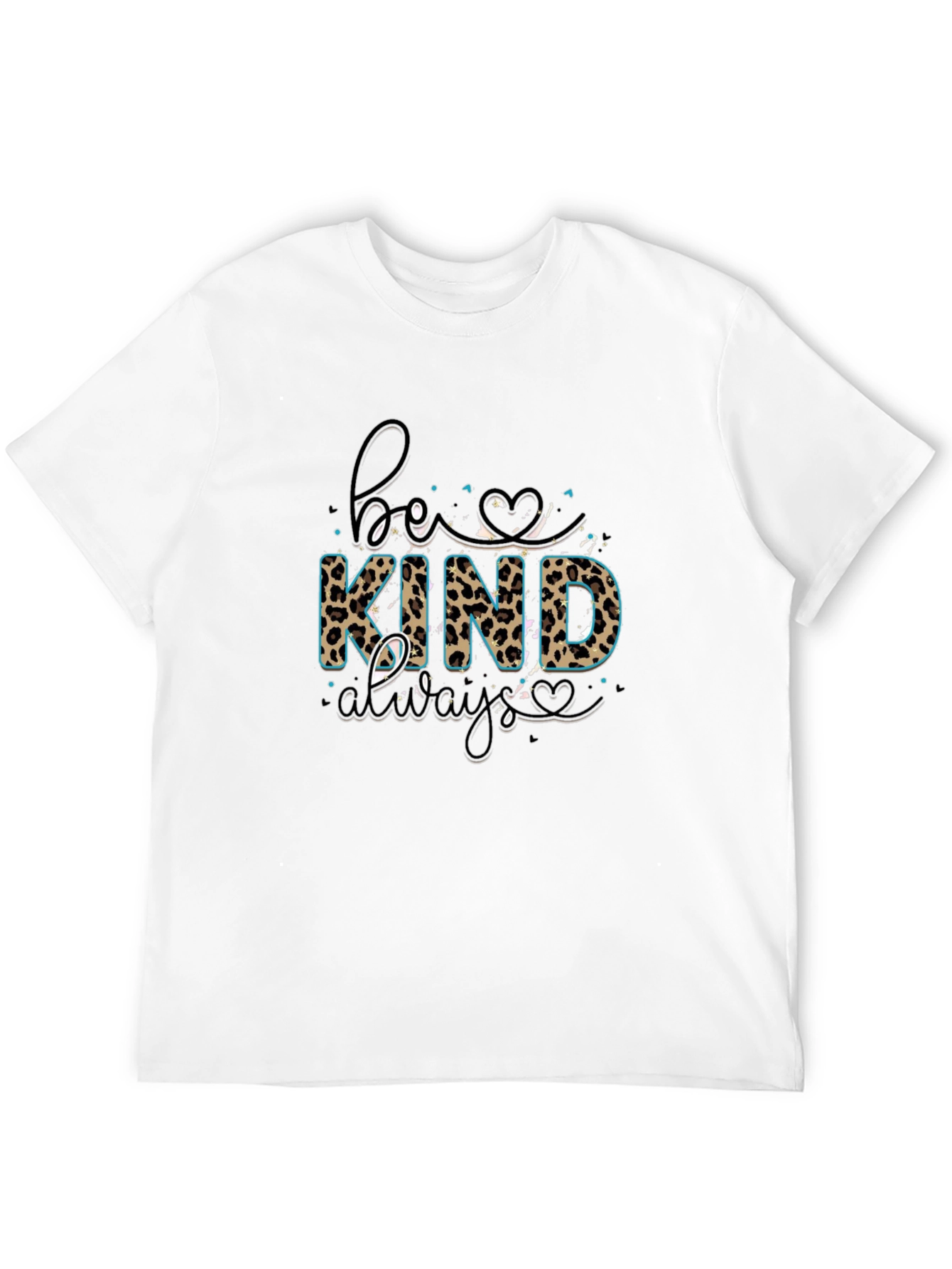 Be Kind Always T-Shirt - Animal Print