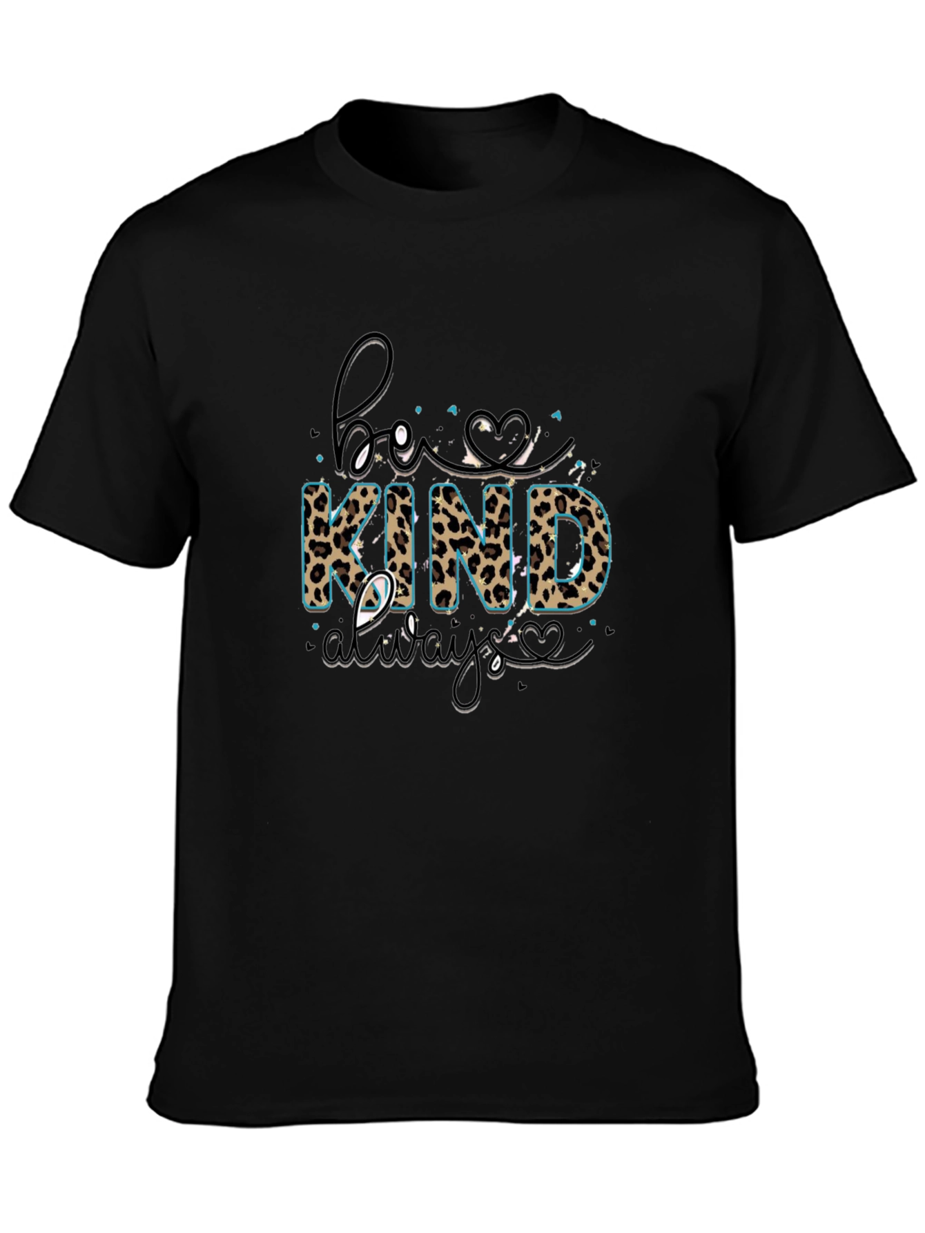 Be Kind Always T-Shirt - Animal Print