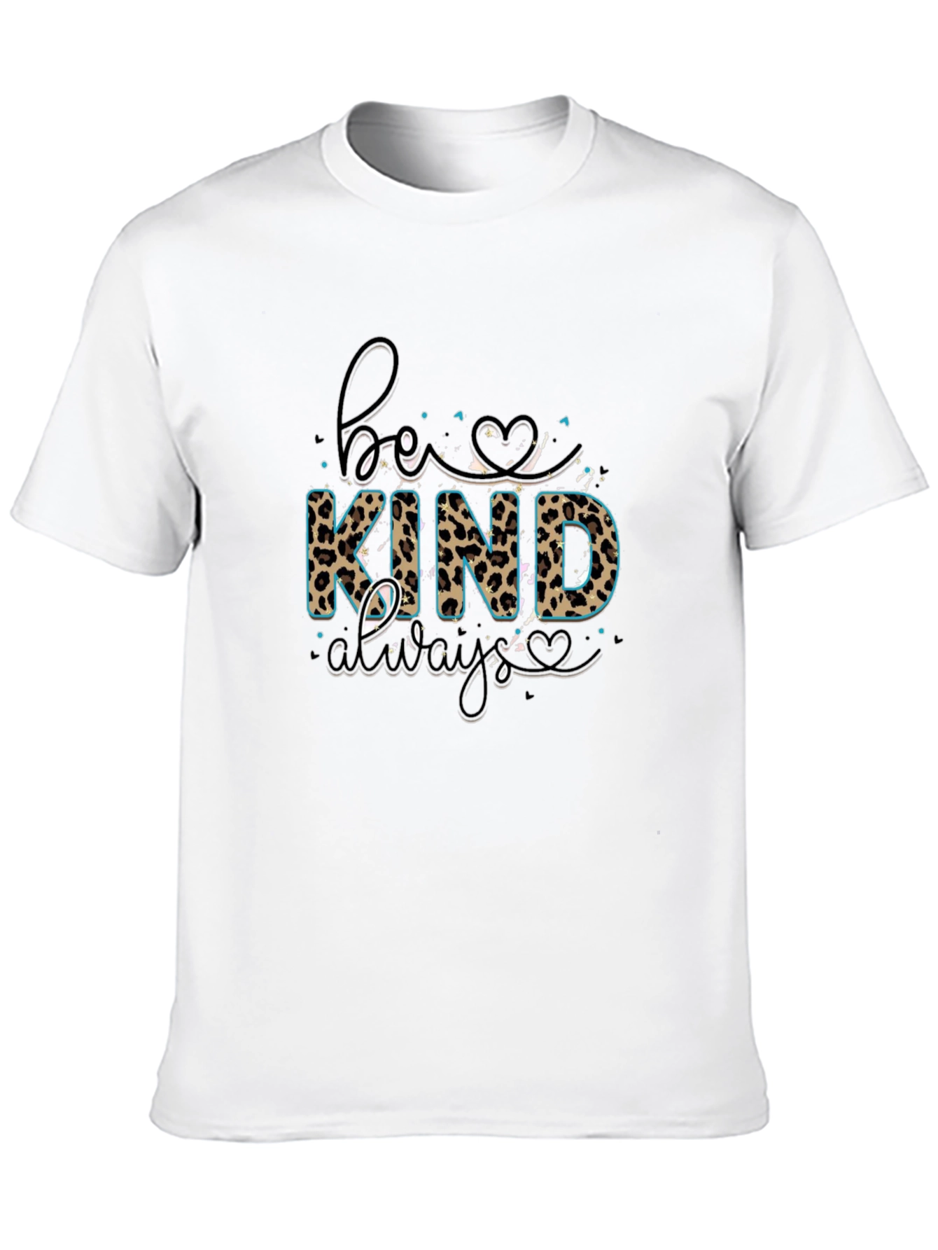 Be Kind Always T-Shirt - Animal Print
