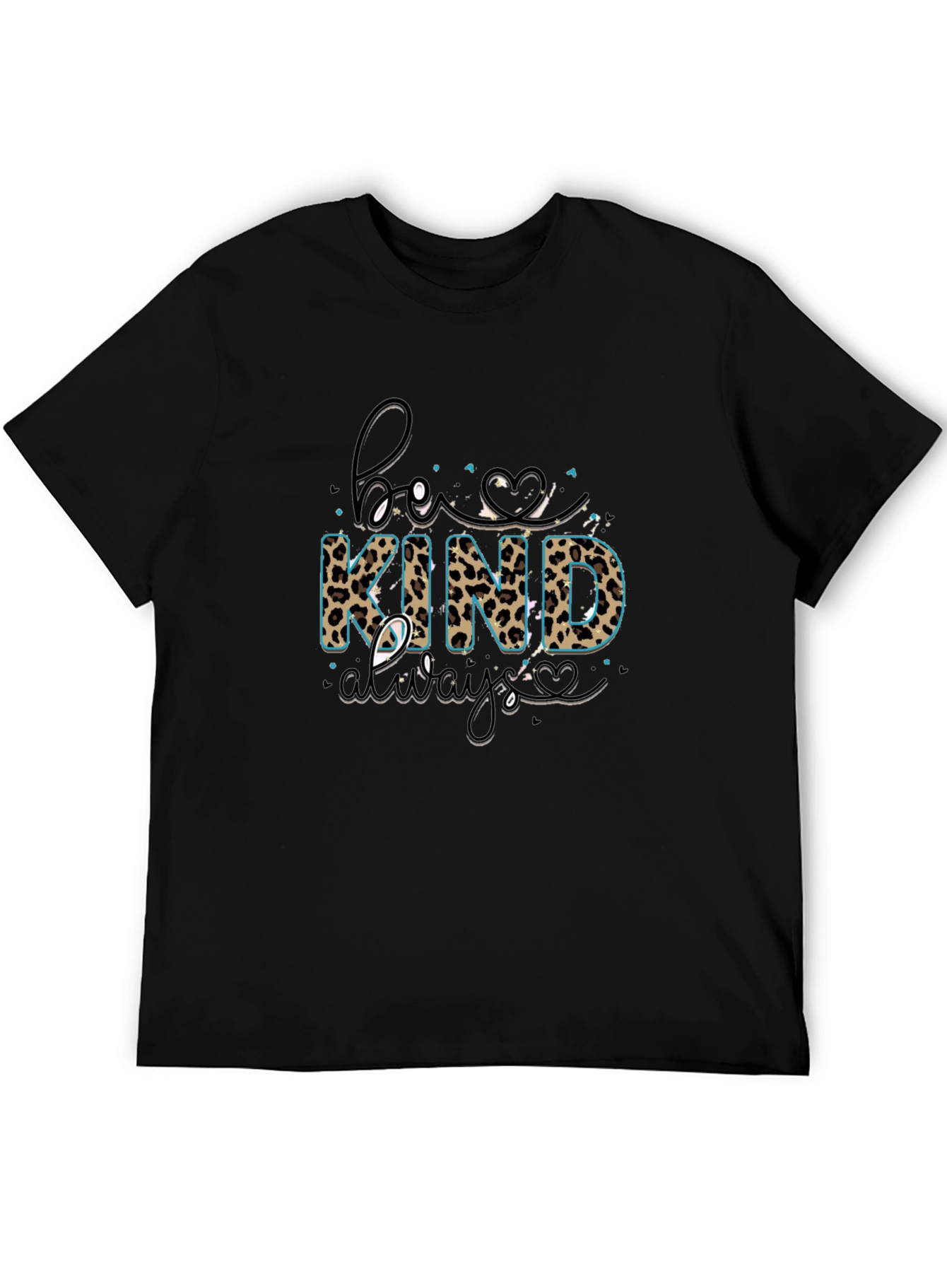 Be Kind Always T-Shirt - Animal Print