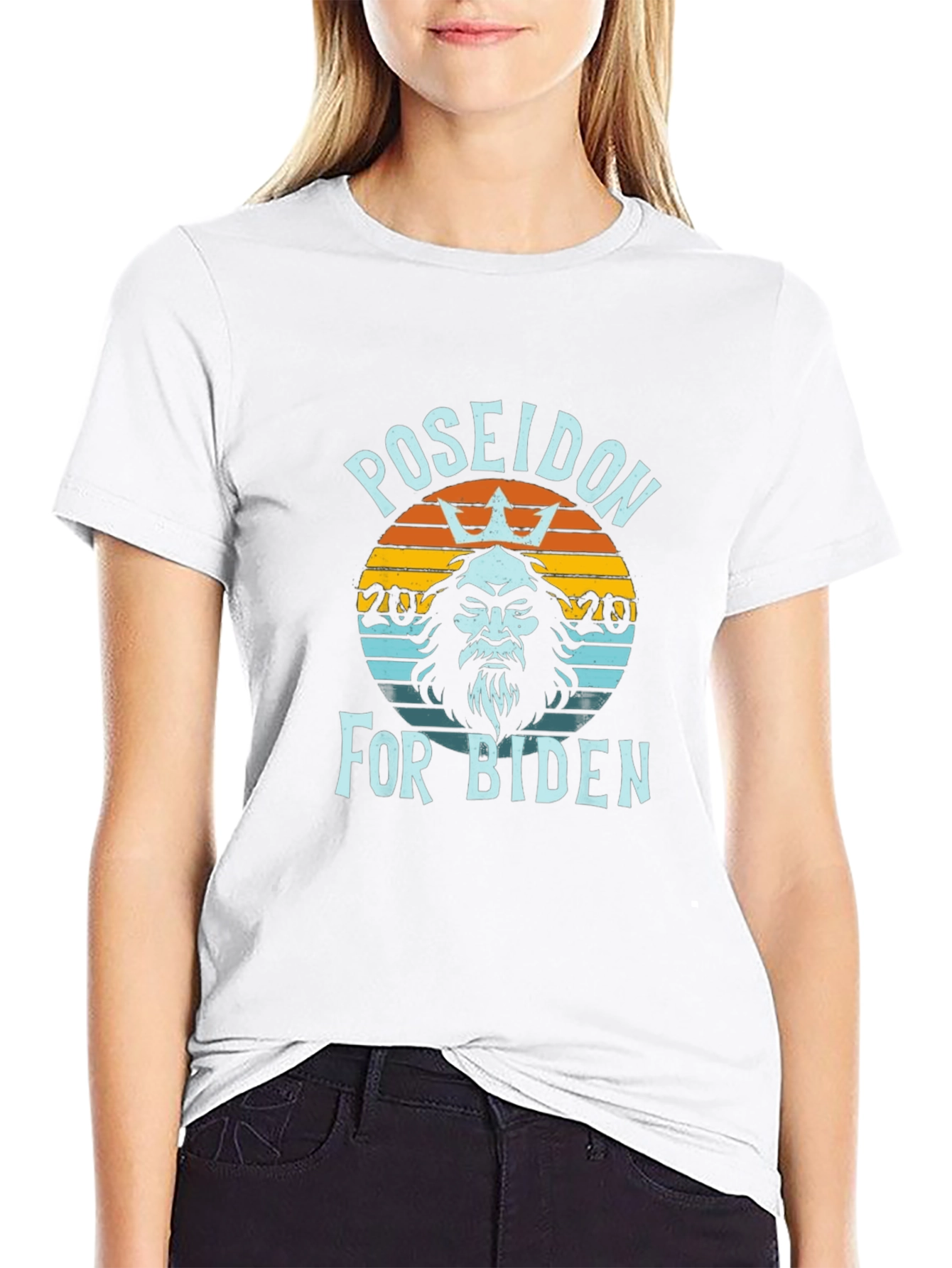 Poseidon For Biden T-Shirt - Political Graphic Tee