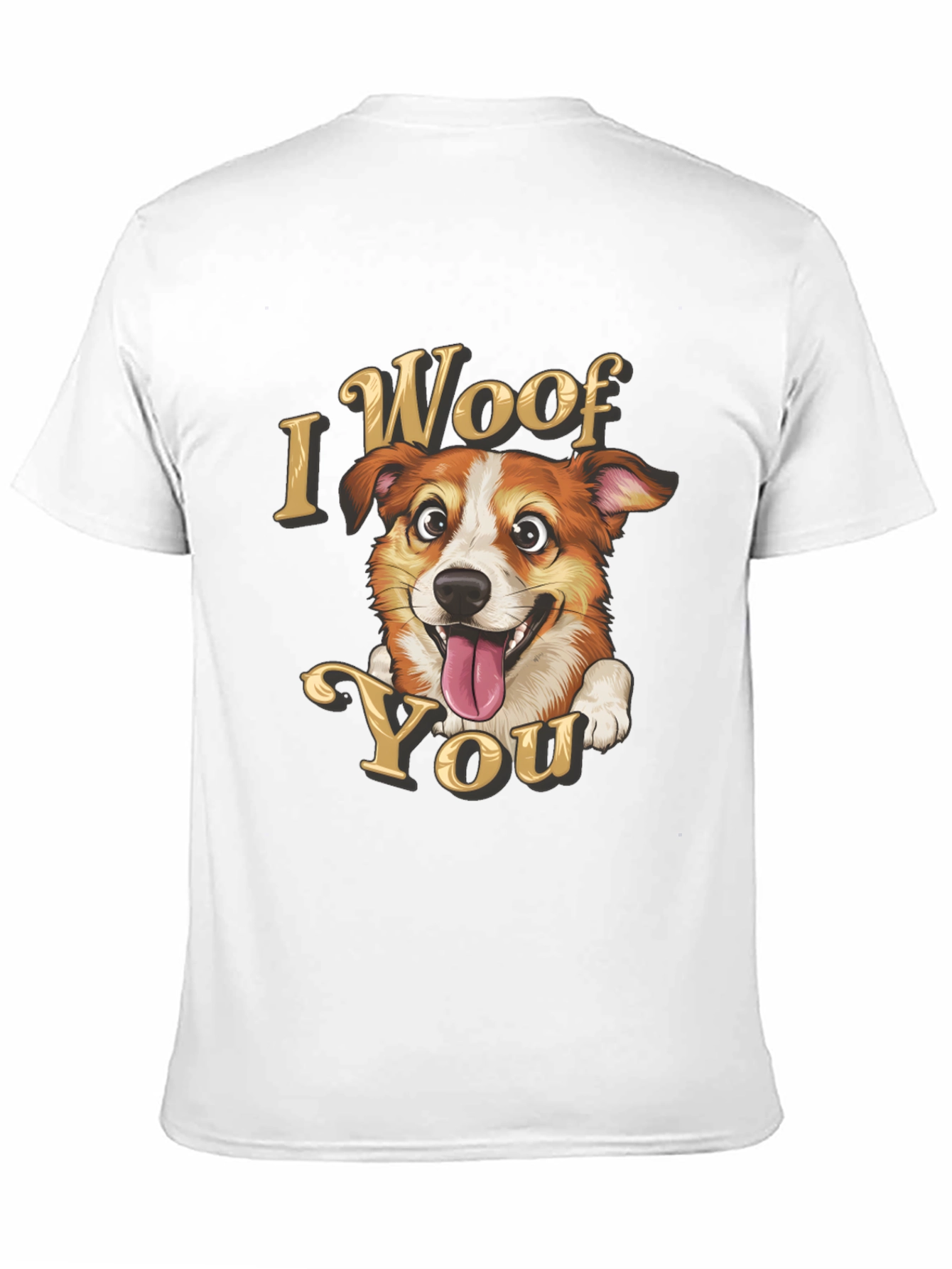 I Woof You Dog Graphic Tee