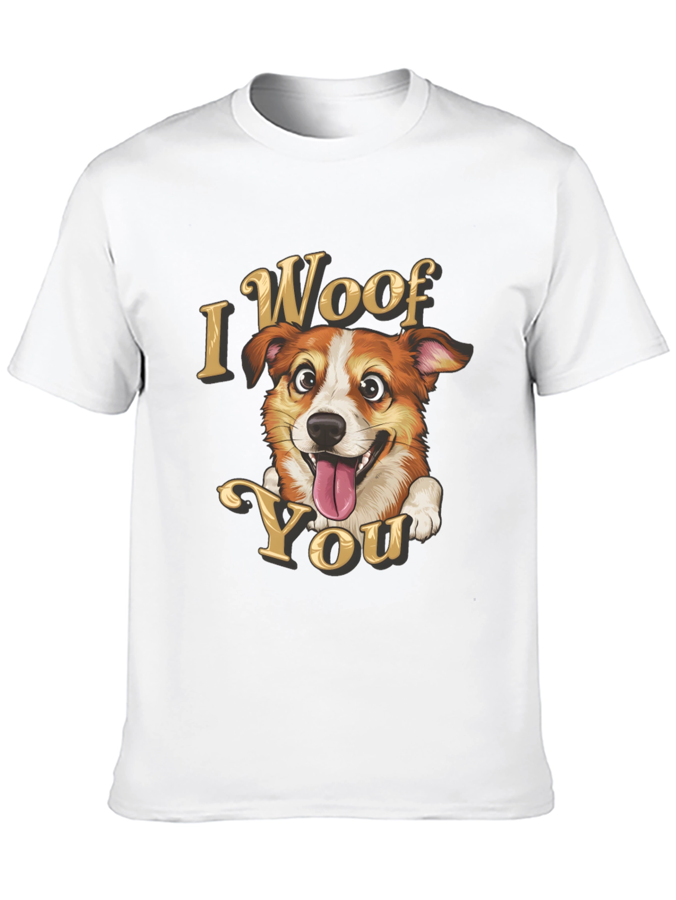 I Woof You Dog Graphic Tee