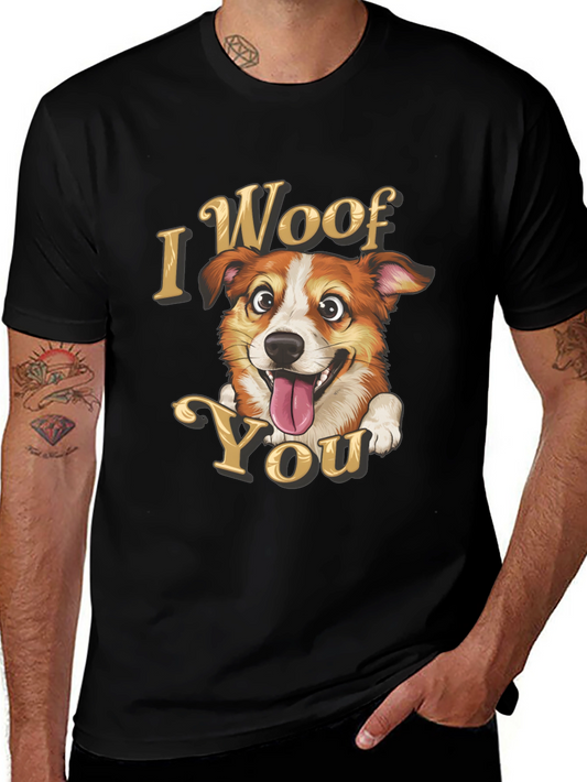 I Woof You Dog Graphic Tee