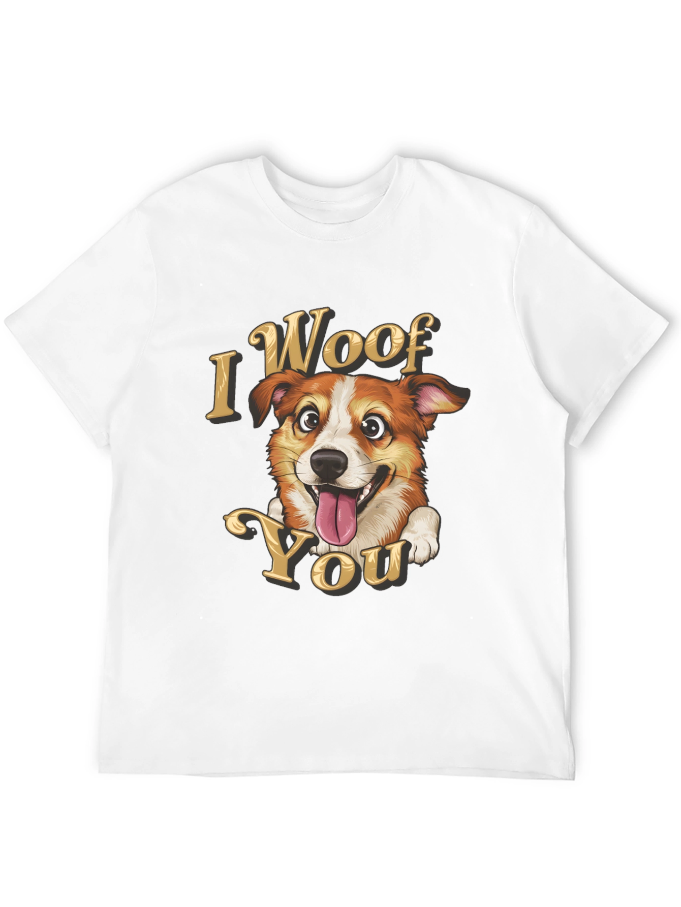 I Woof You Dog Graphic Tee