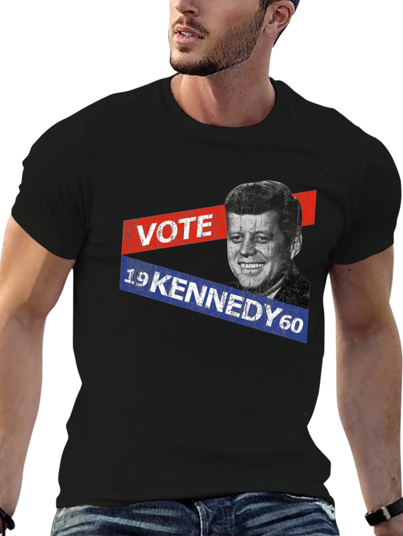 Vote Kennedy 1960 Retro T-Shirt