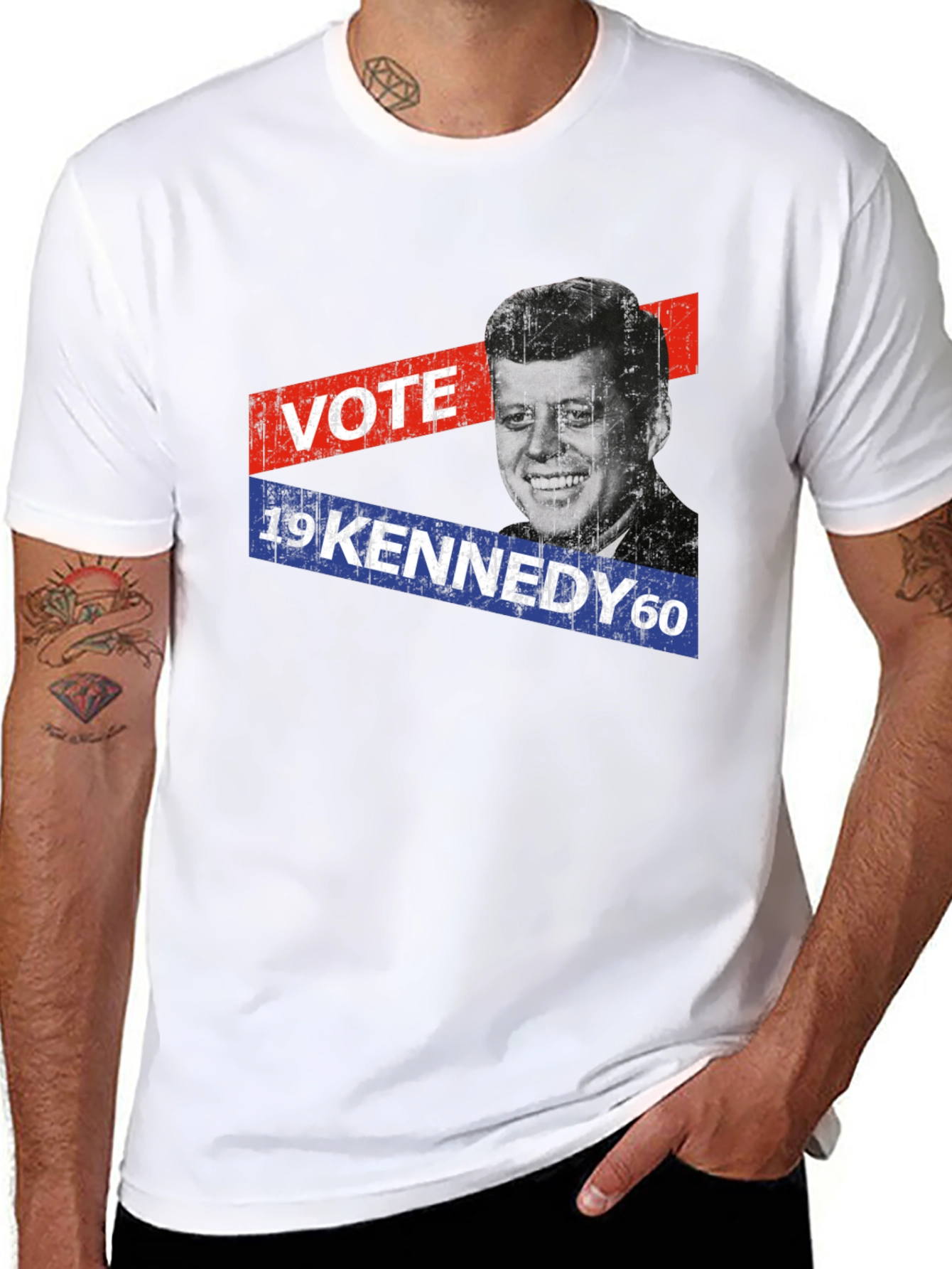 Vote Kennedy 1960 Retro T-Shirt