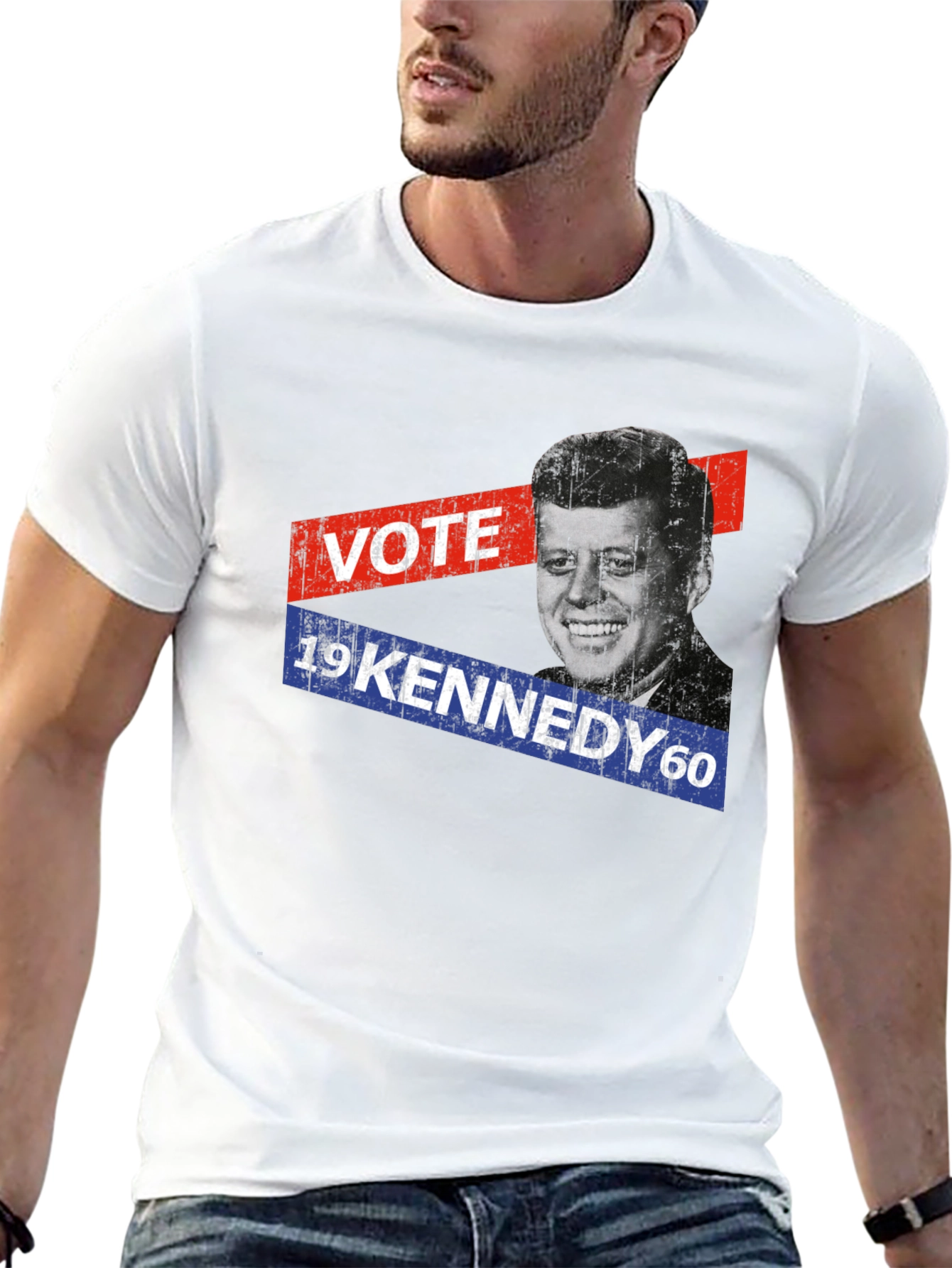 Vote Kennedy 1960 Retro T-Shirt