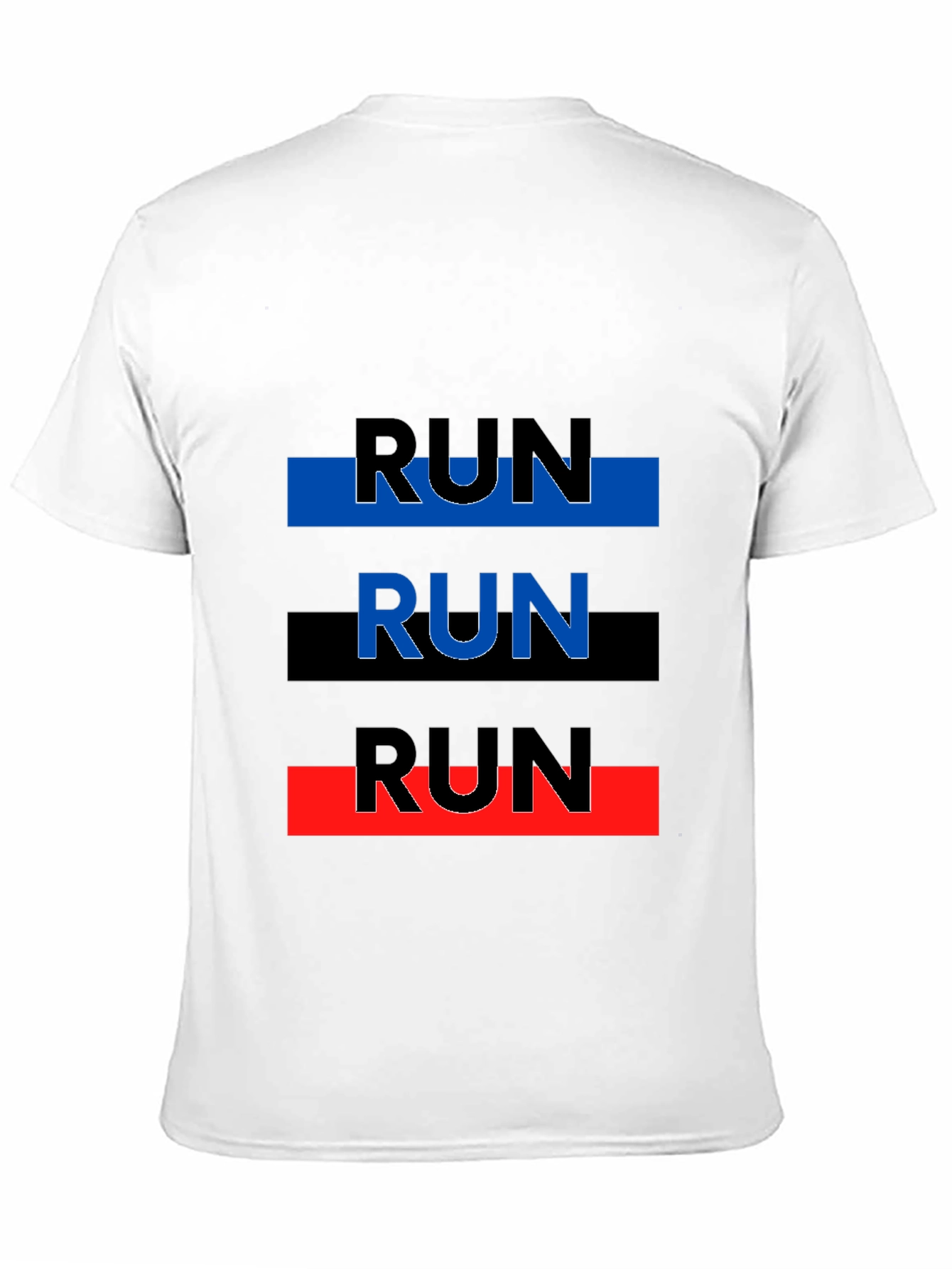 Run Graphic Tee - Modern Athleisure Shirt