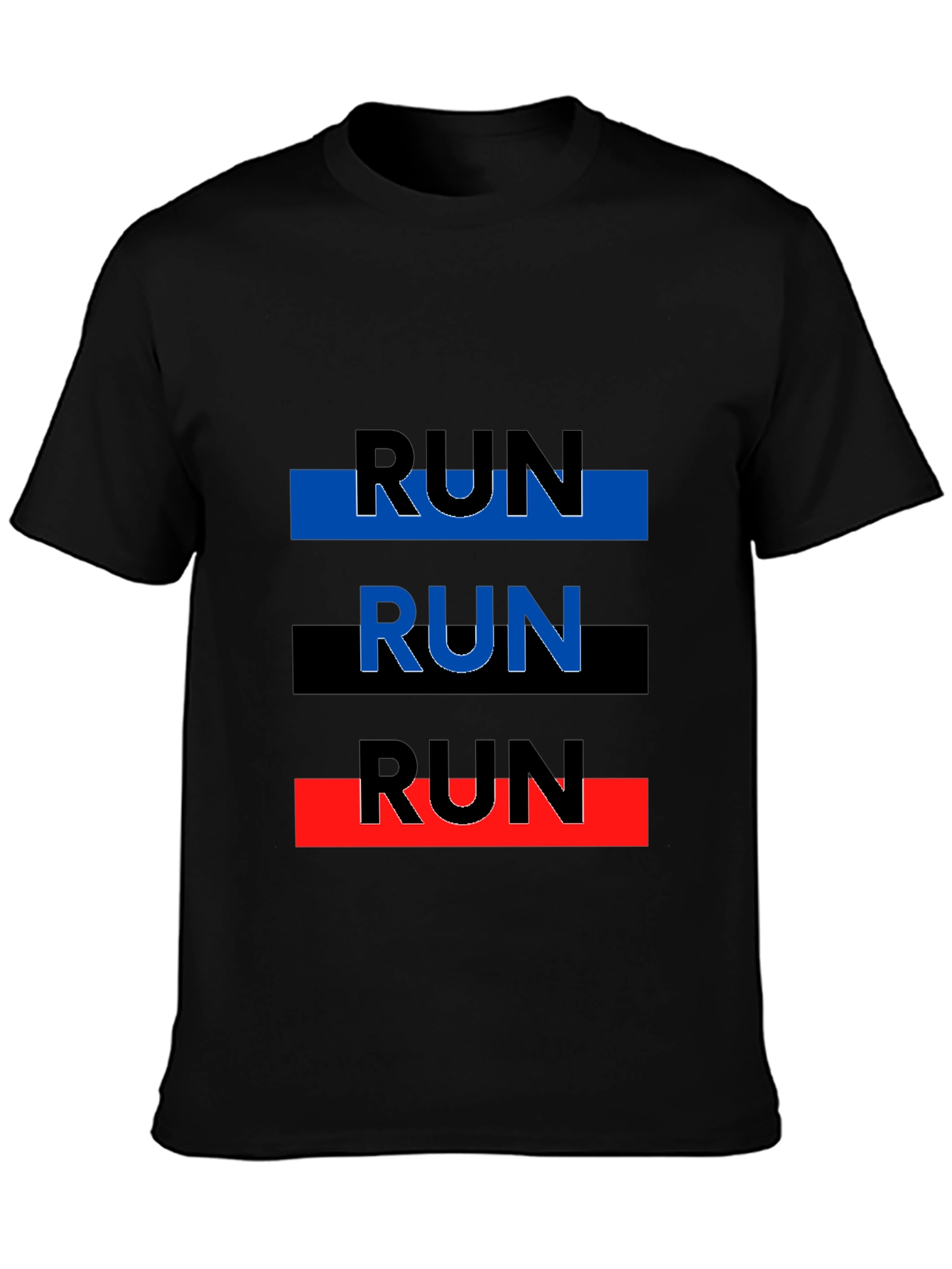 Run Graphic Tee - Modern Athleisure Shirt