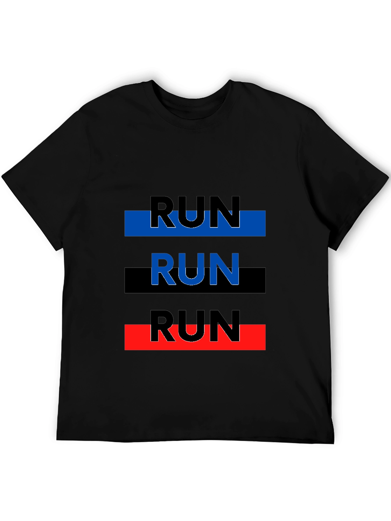 Run Graphic Tee - Modern Athleisure Shirt
