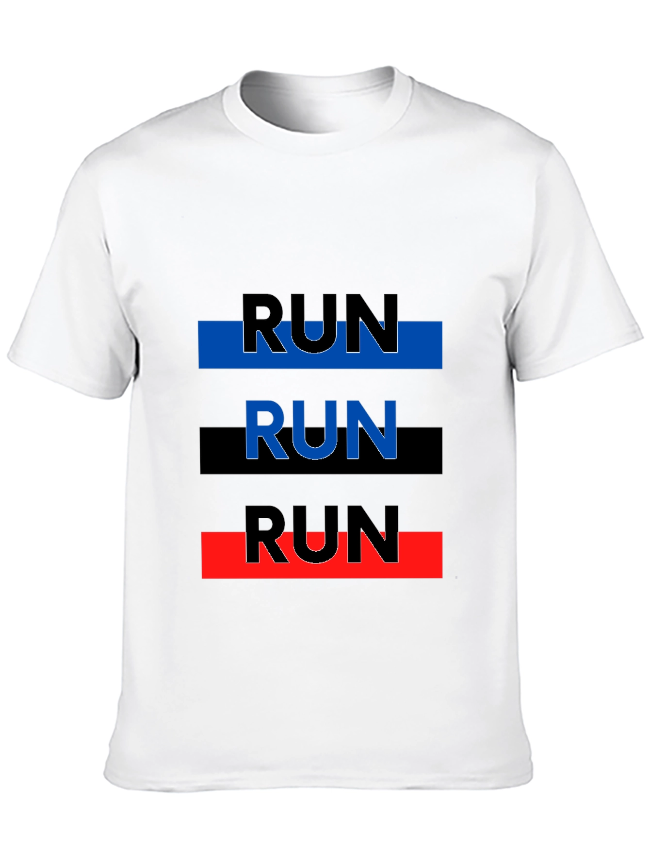 Run Graphic Tee - Modern Athleisure Shirt