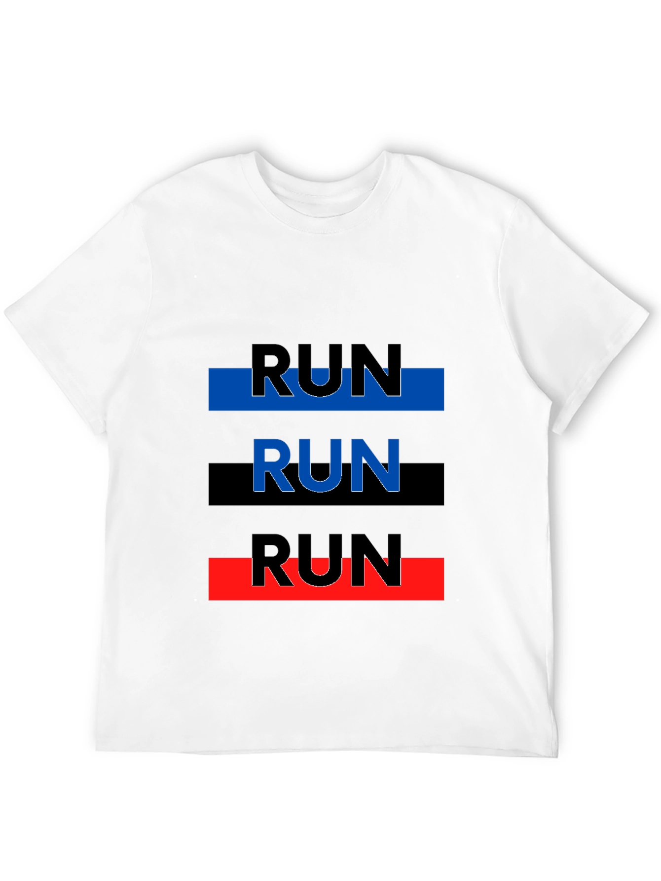 Run Graphic Tee - Modern Athleisure Shirt