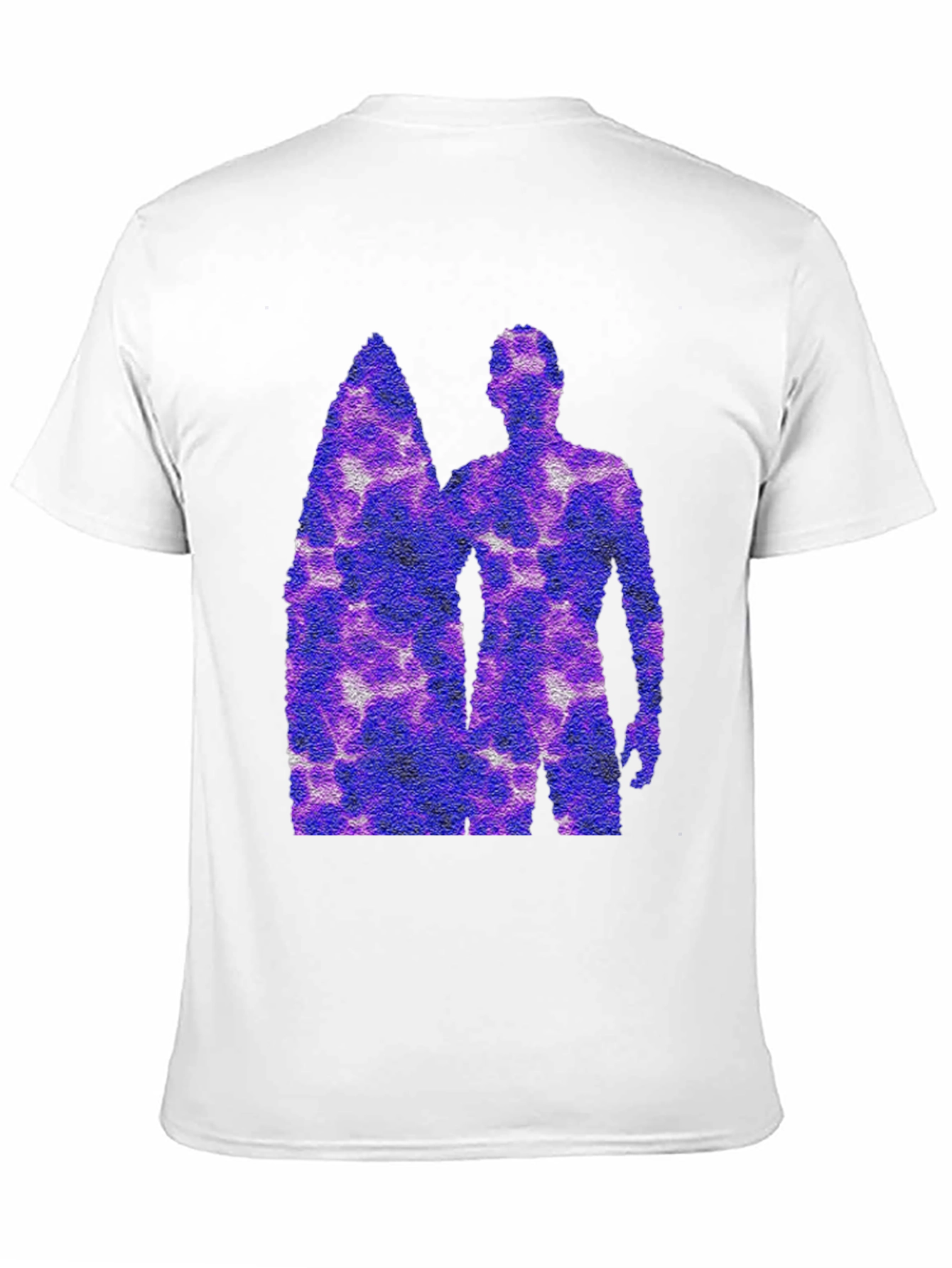 Surfer Graphic Tee - Black Cotton Shirt