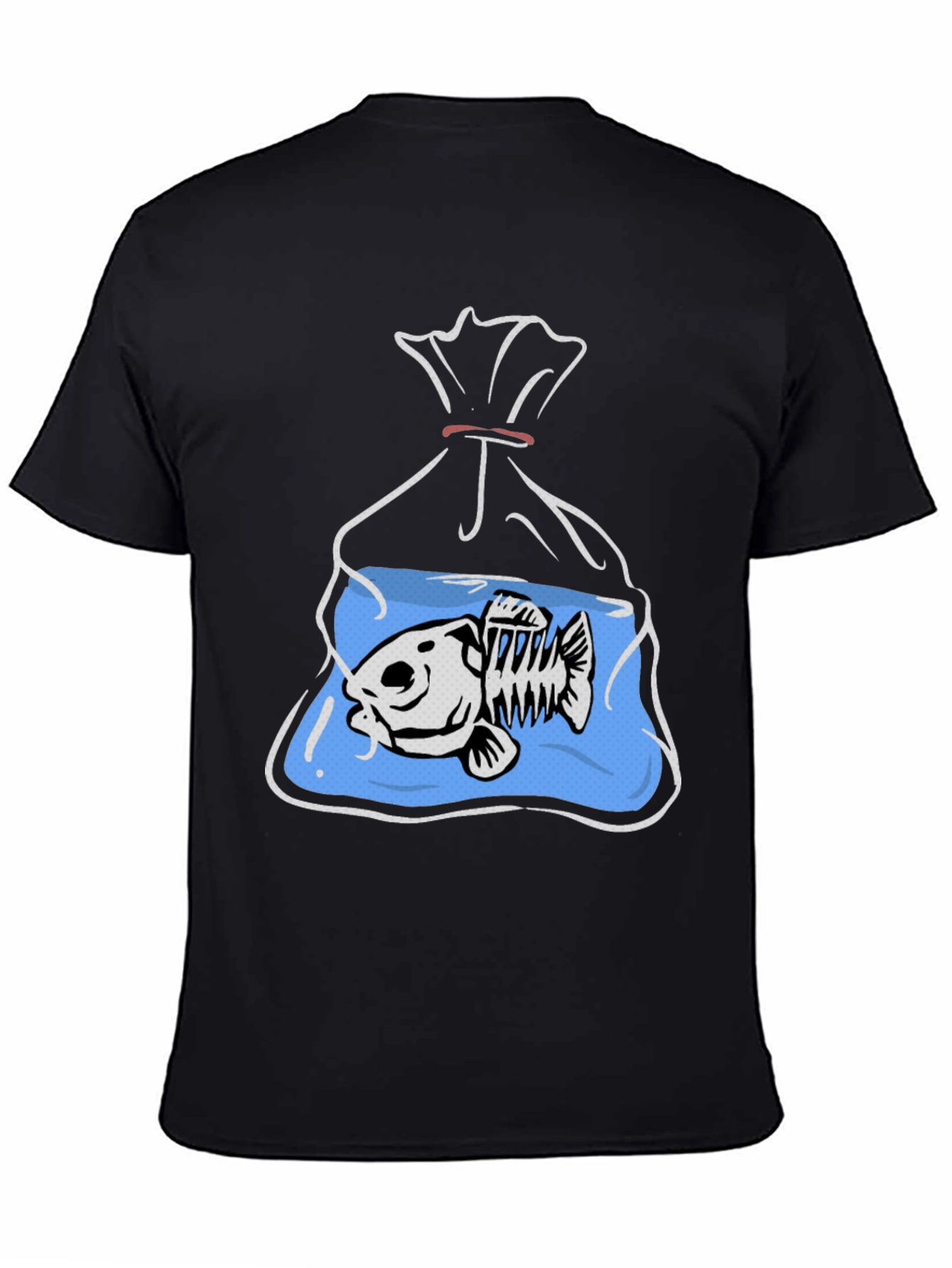 Fish Bones in Bag Graphic Tee