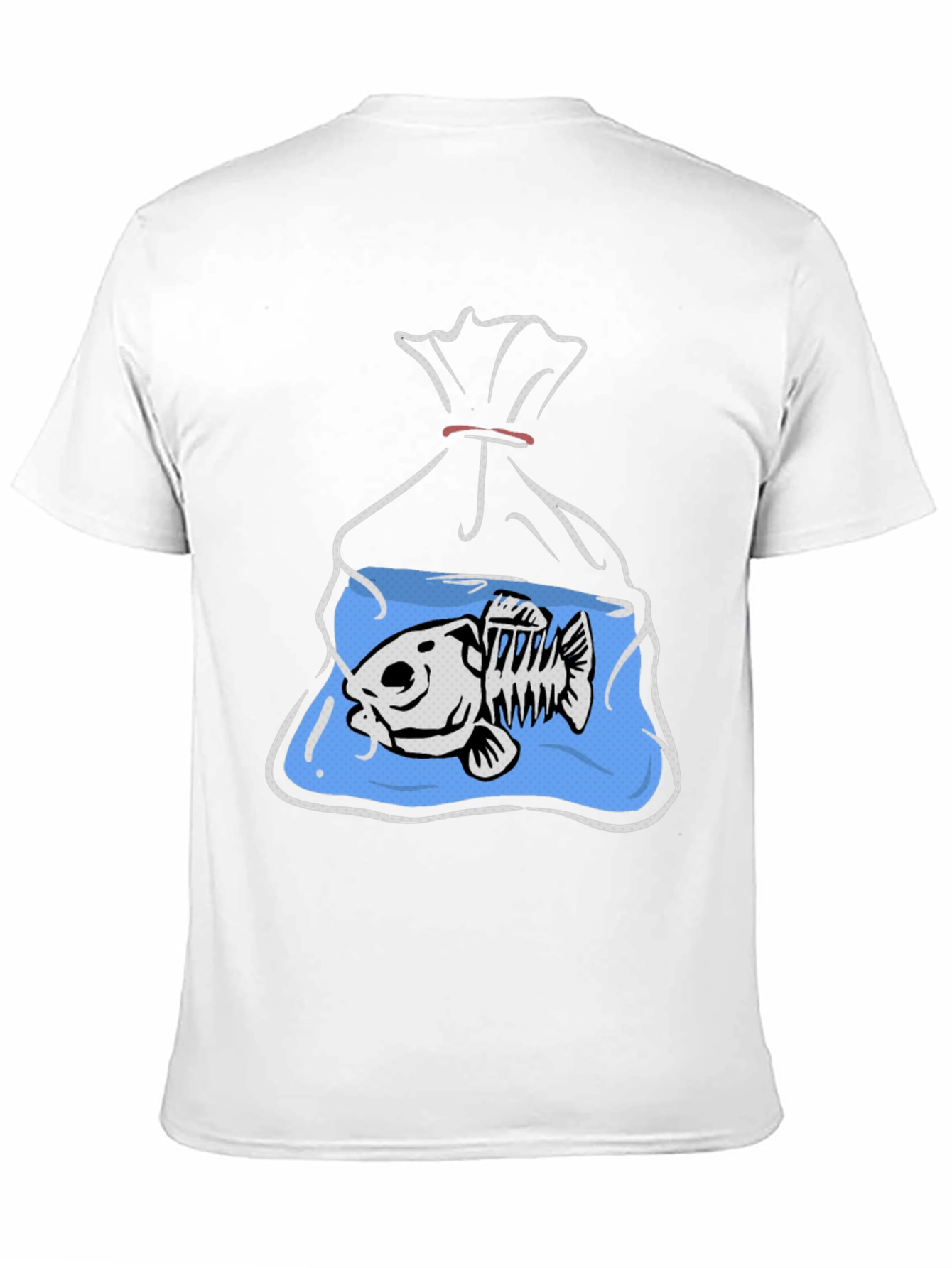 Fish Bones in Bag Graphic Tee