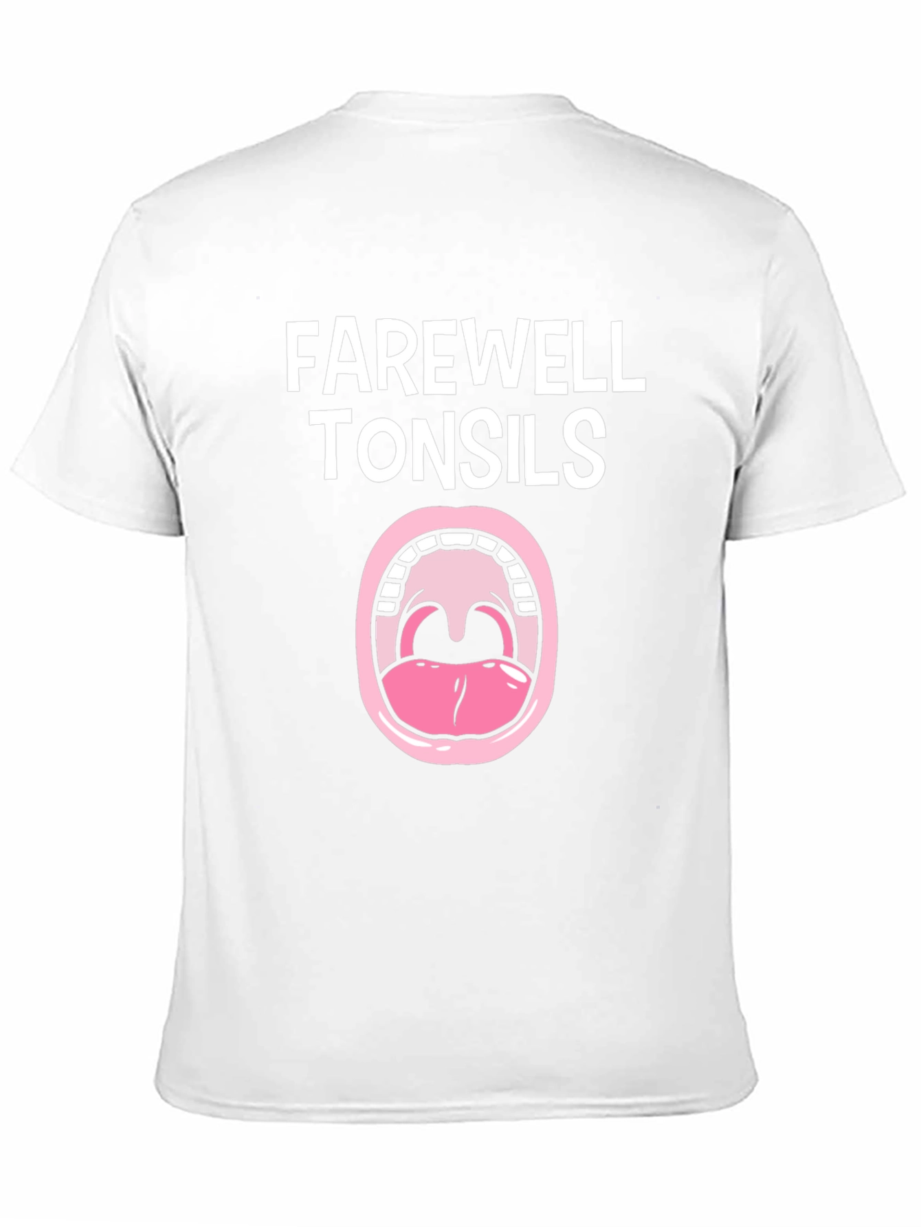 Farewell Tonsils Black Graphic Tee