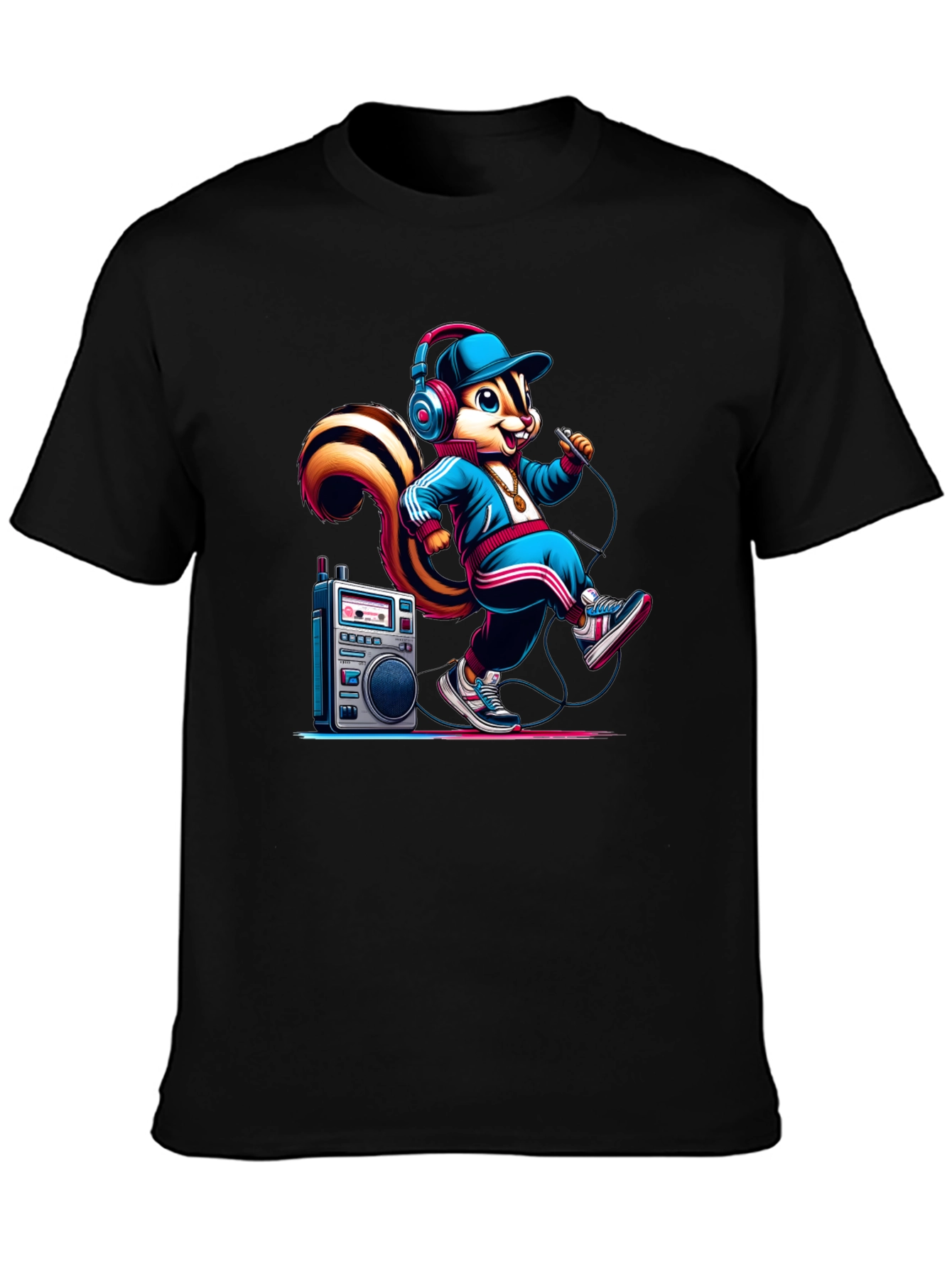 Rapper Squirrel Graphic Tee