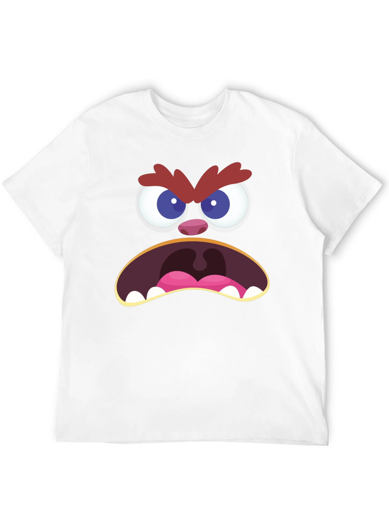 Angry Monster Face T-Shirt