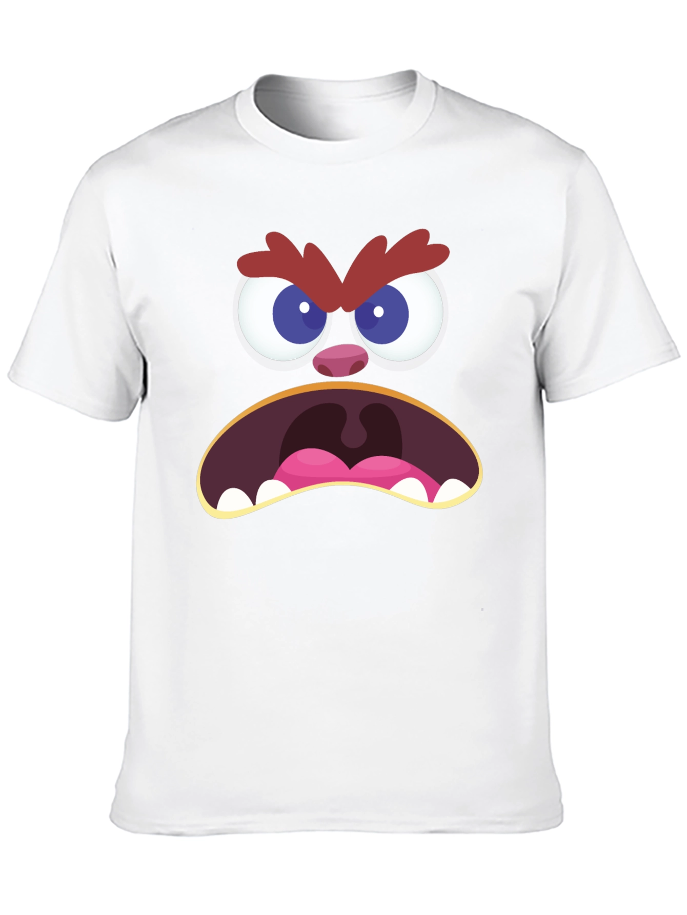 Angry Monster Face T-Shirt