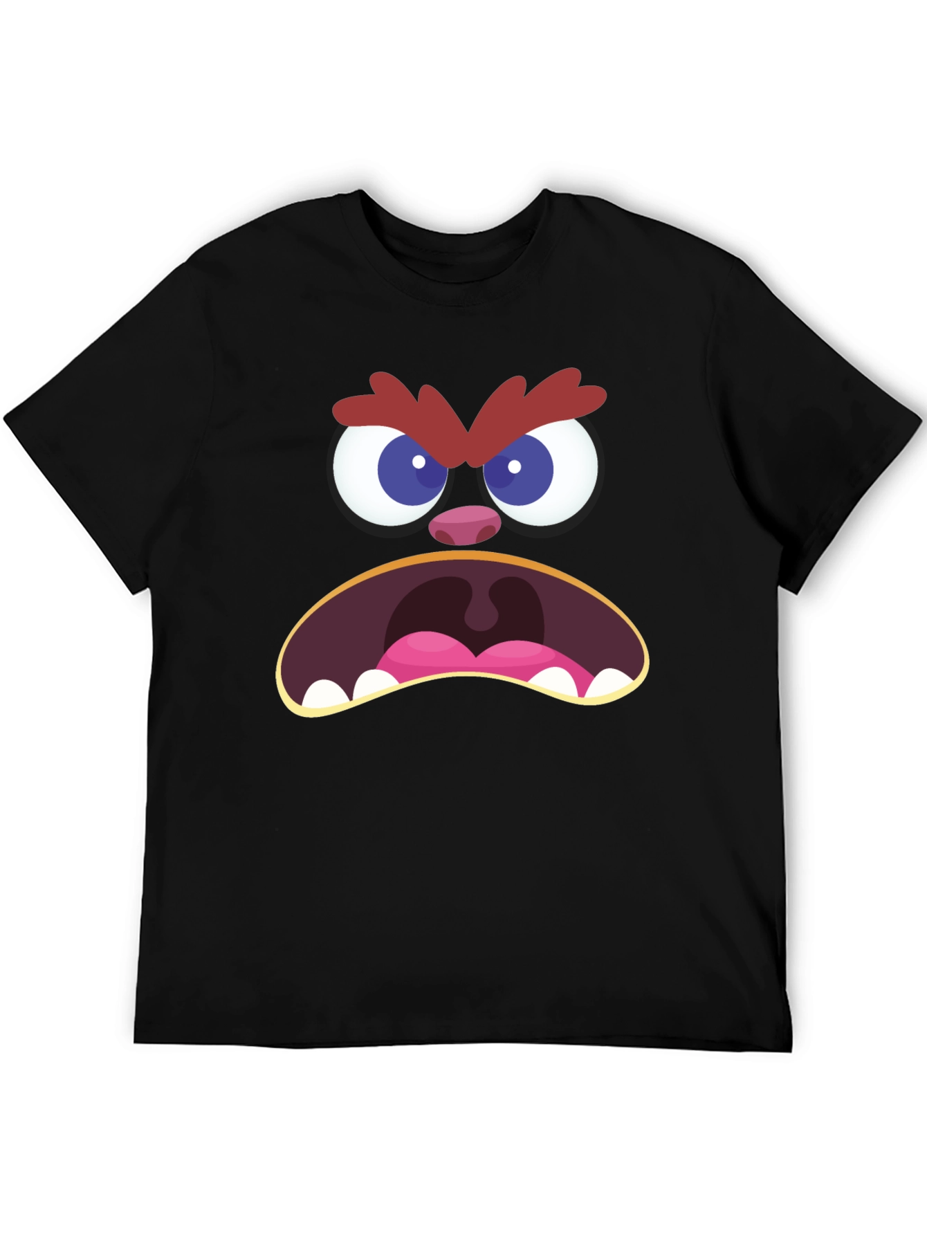 Angry Monster Face T-Shirt