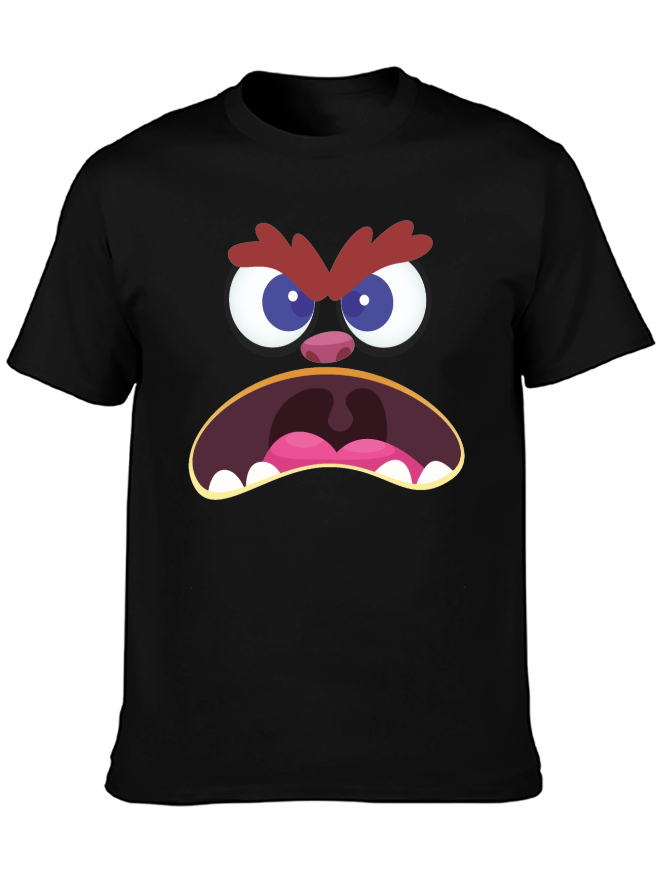 Angry Monster Face T-Shirt